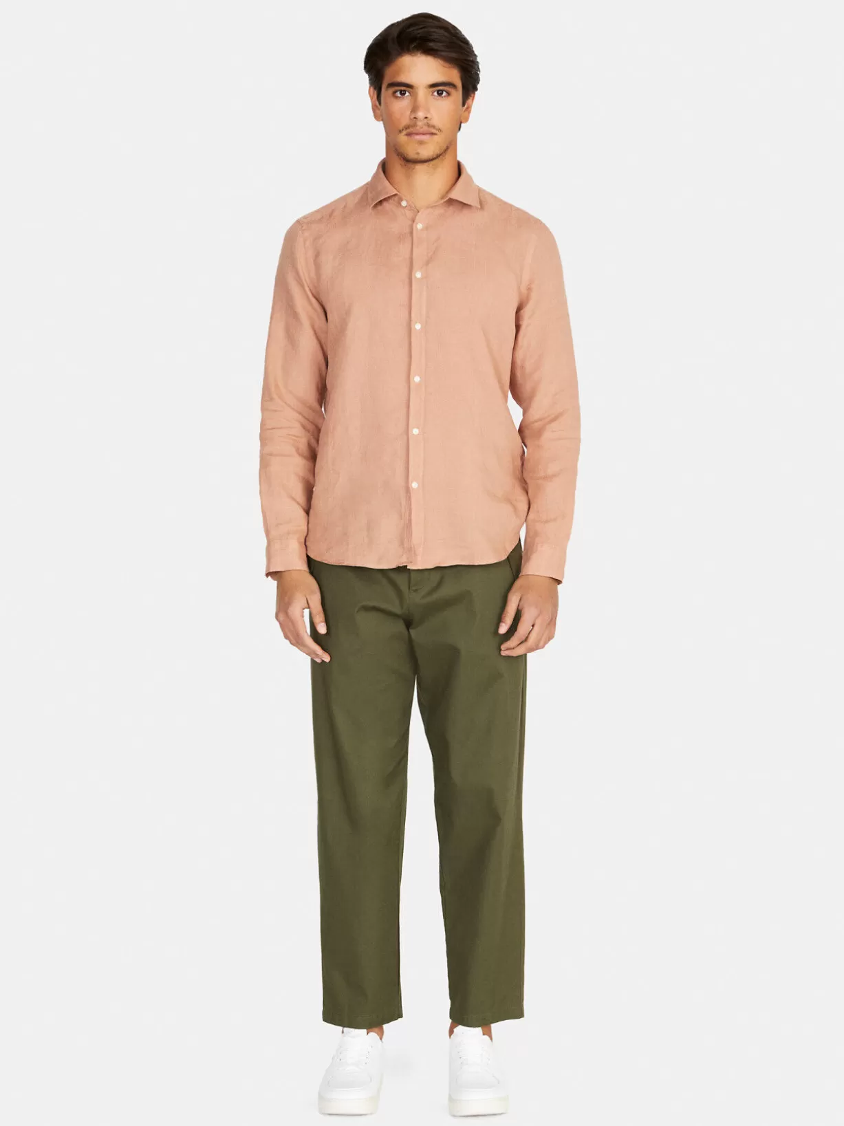 100% Linen Shirt<Sisley Cheap