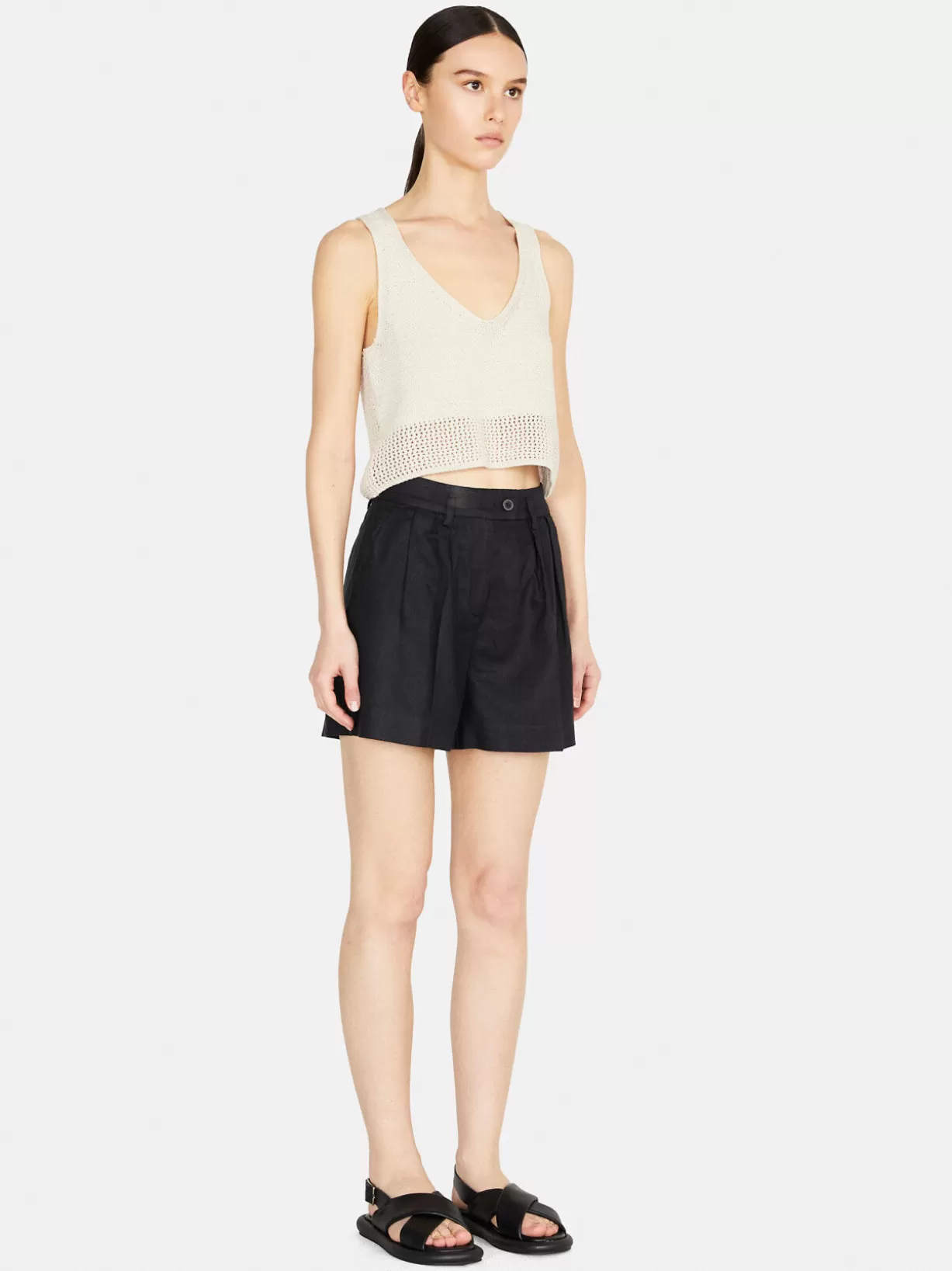 100% Linen Shorts<Sisley Flash Sale