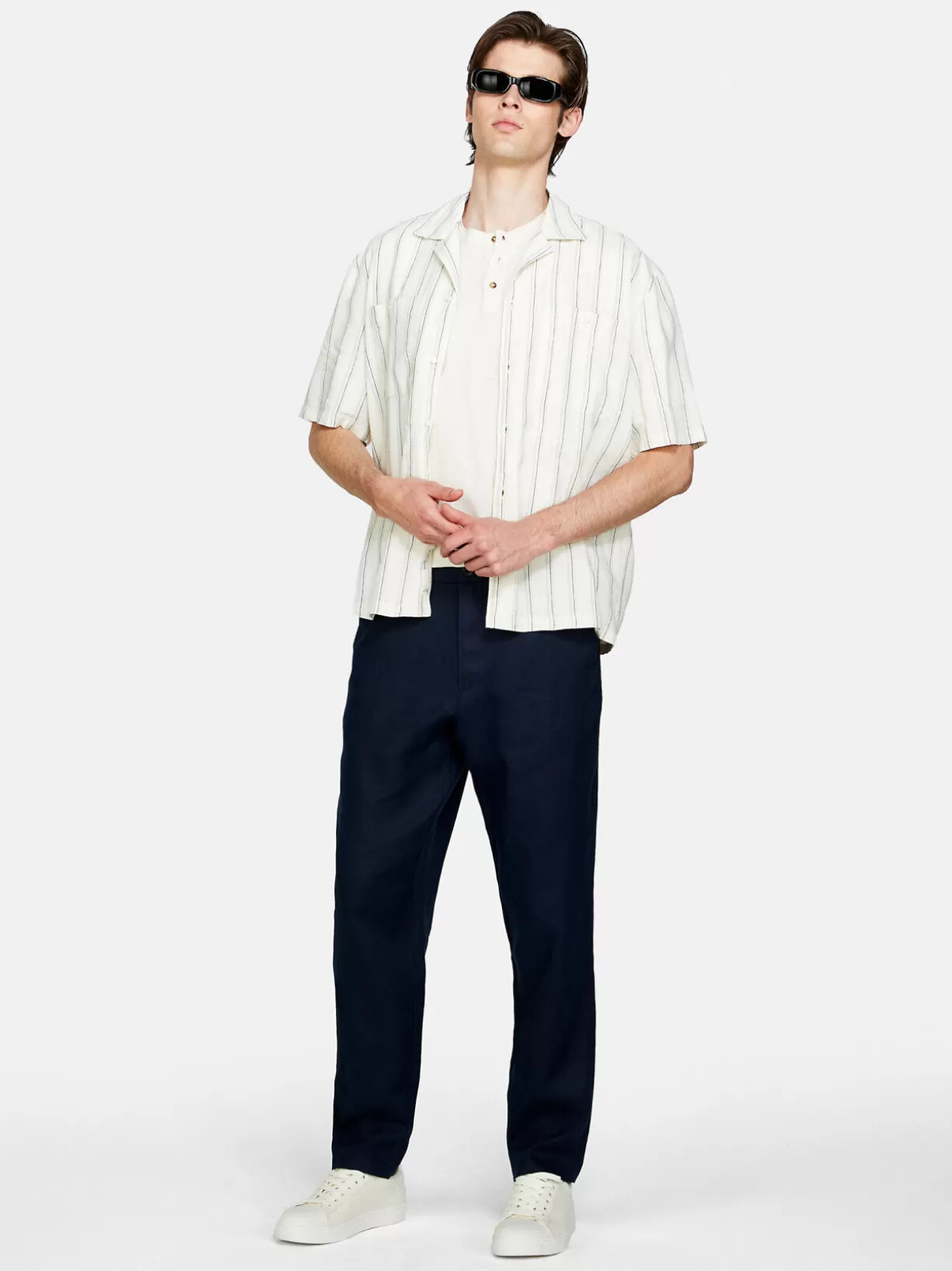 100% Linen Trousers<Sisley Flash Sale