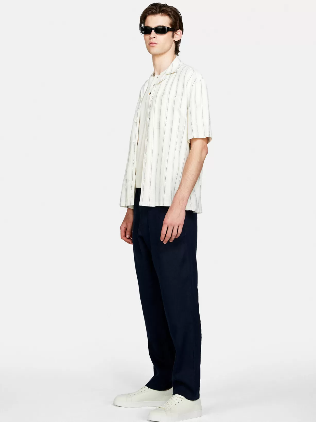 100% Linen Trousers<Sisley Flash Sale