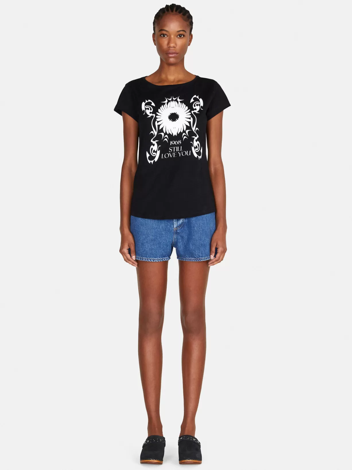 Baggy Fit Denim Shorts<Sisley Discount