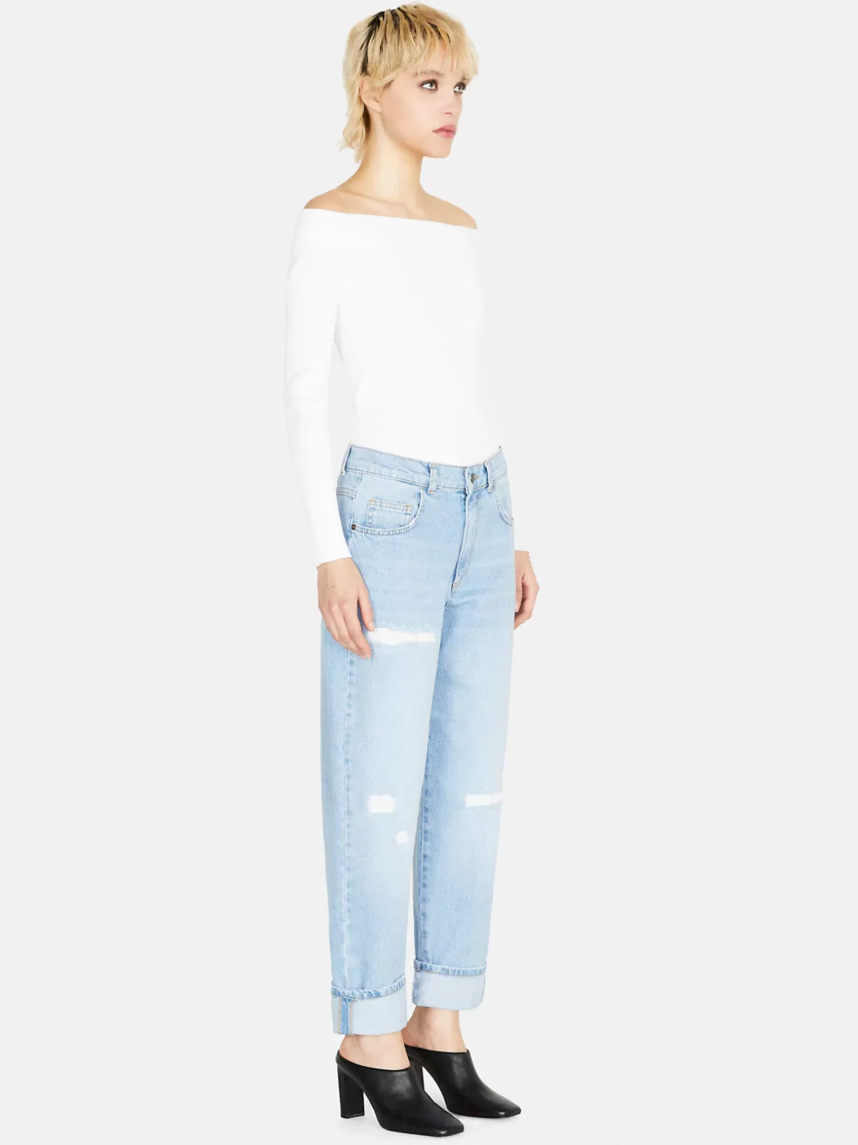 Baggy Fit Jeans<Sisley Discount