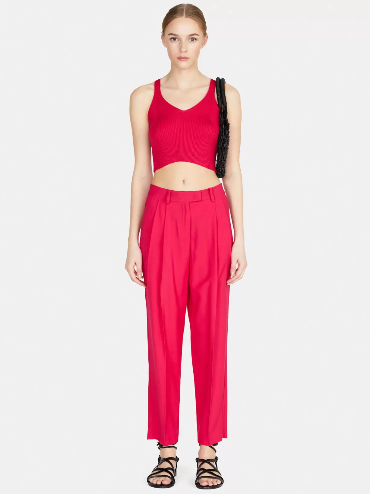 Boyfriend Fit Trousers<Sisley Shop