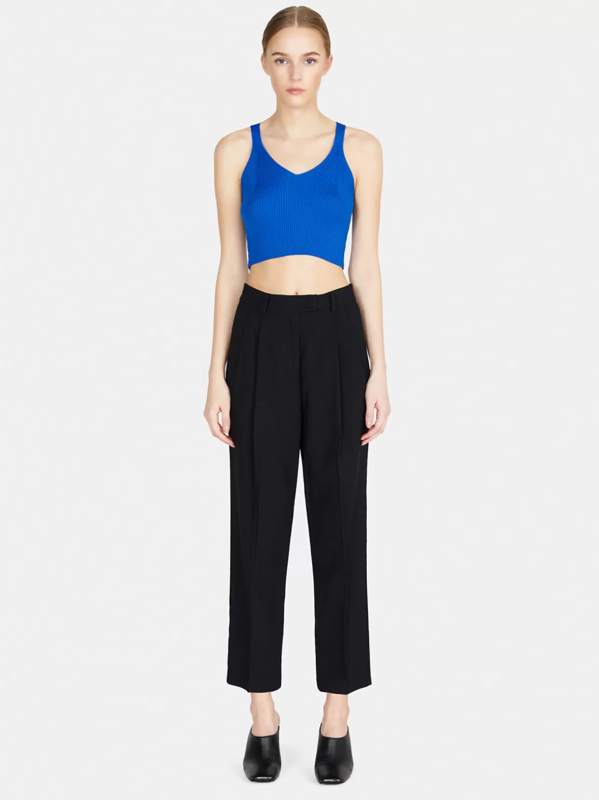 Boyfriend Fit Trousers<Sisley Best Sale