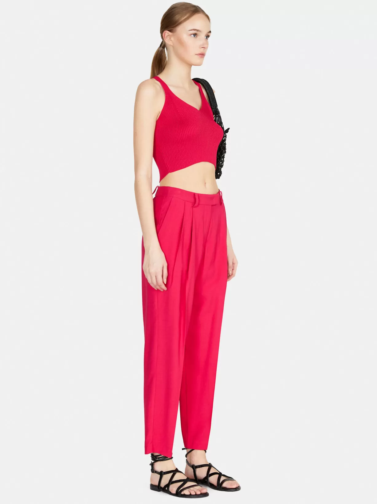 Boyfriend Fit Trousers<Sisley Shop