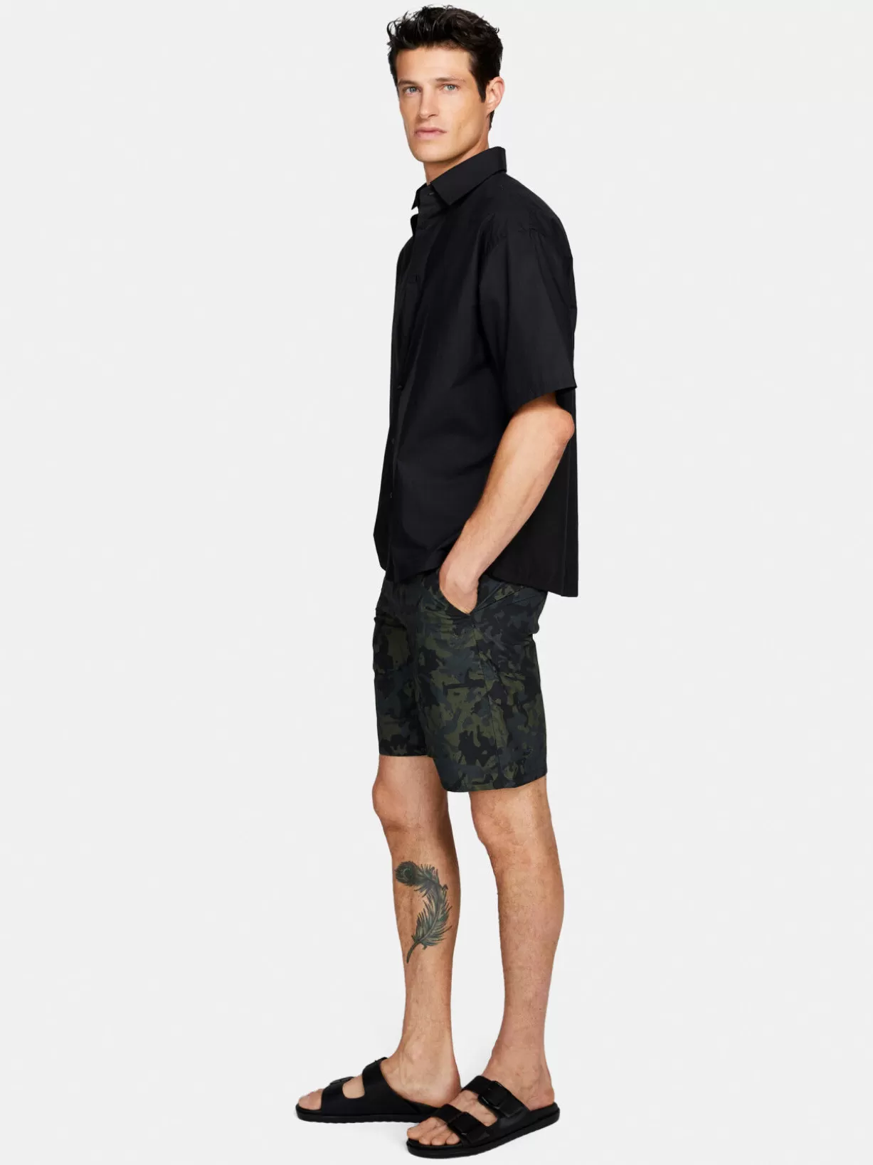 Camouflage Bermudas<Sisley Online