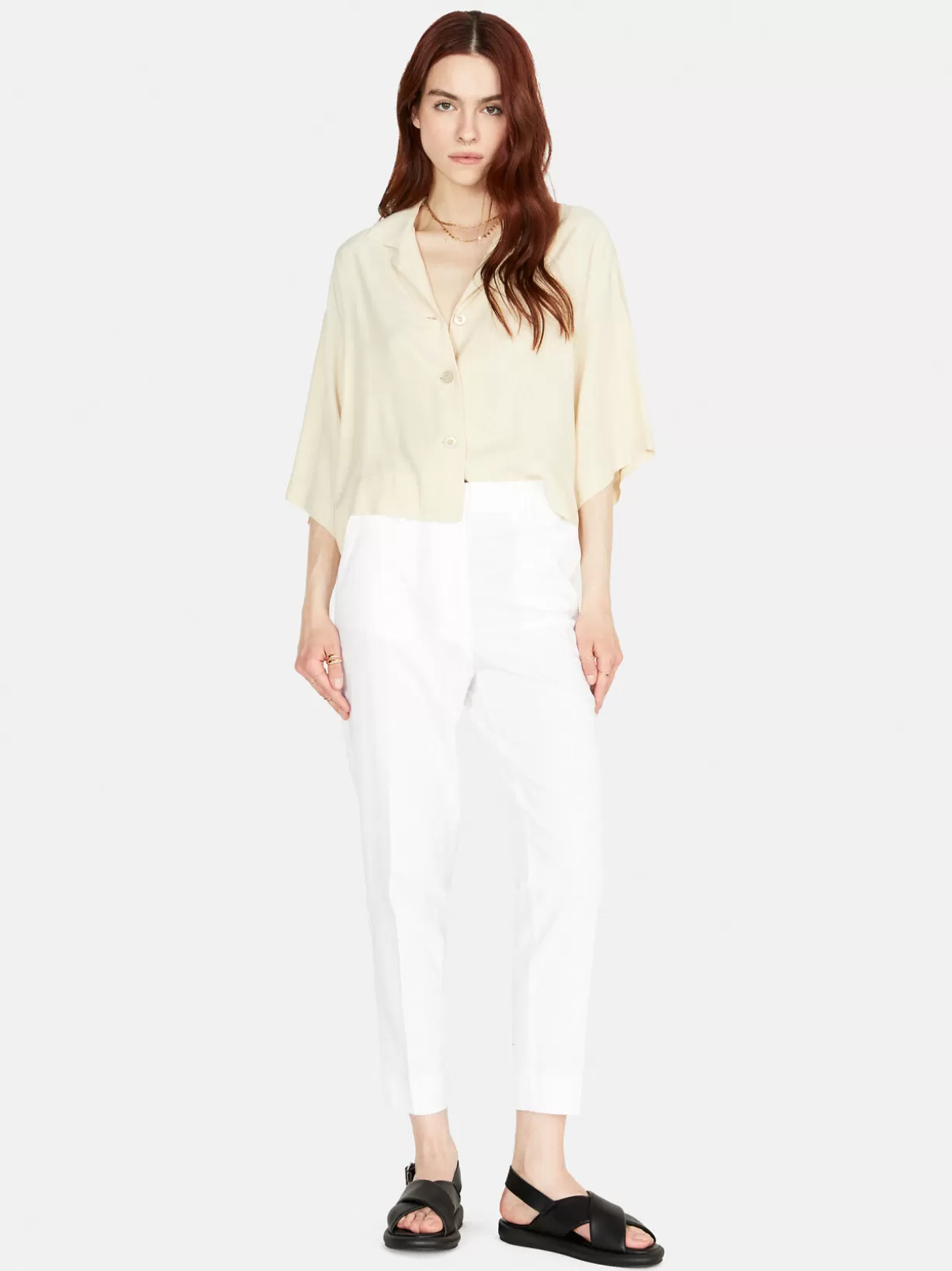 Cigarette Trousers<Sisley Store