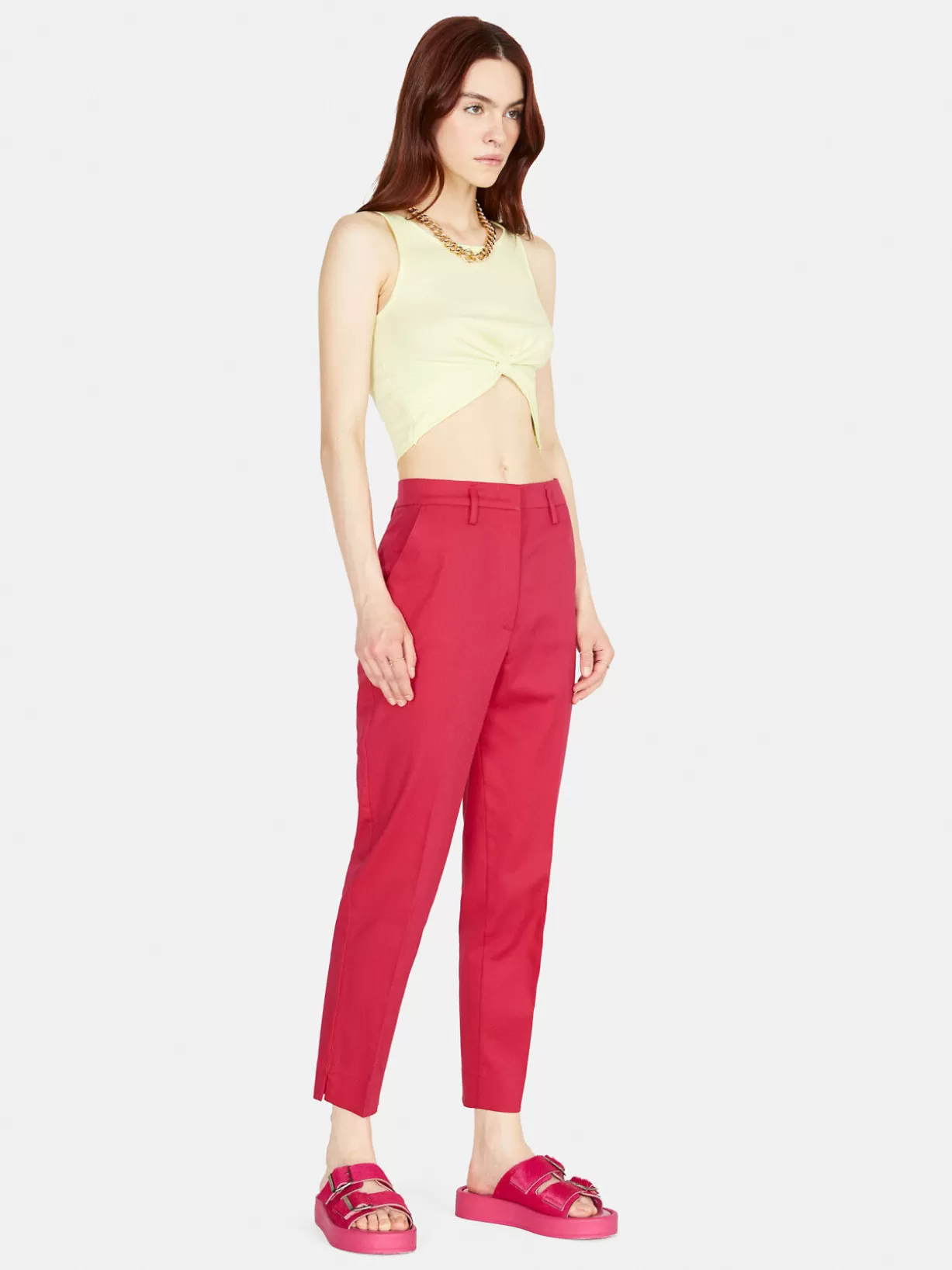 Cigarette Trousers<Sisley Cheap