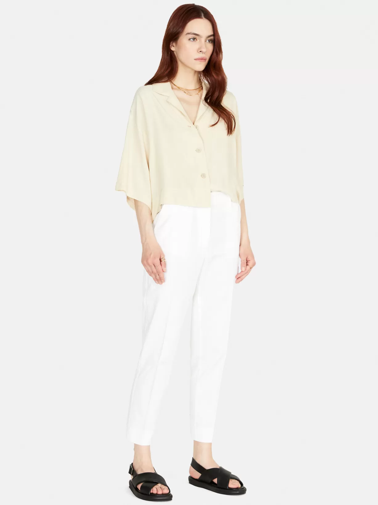 Cigarette Trousers<Sisley Store