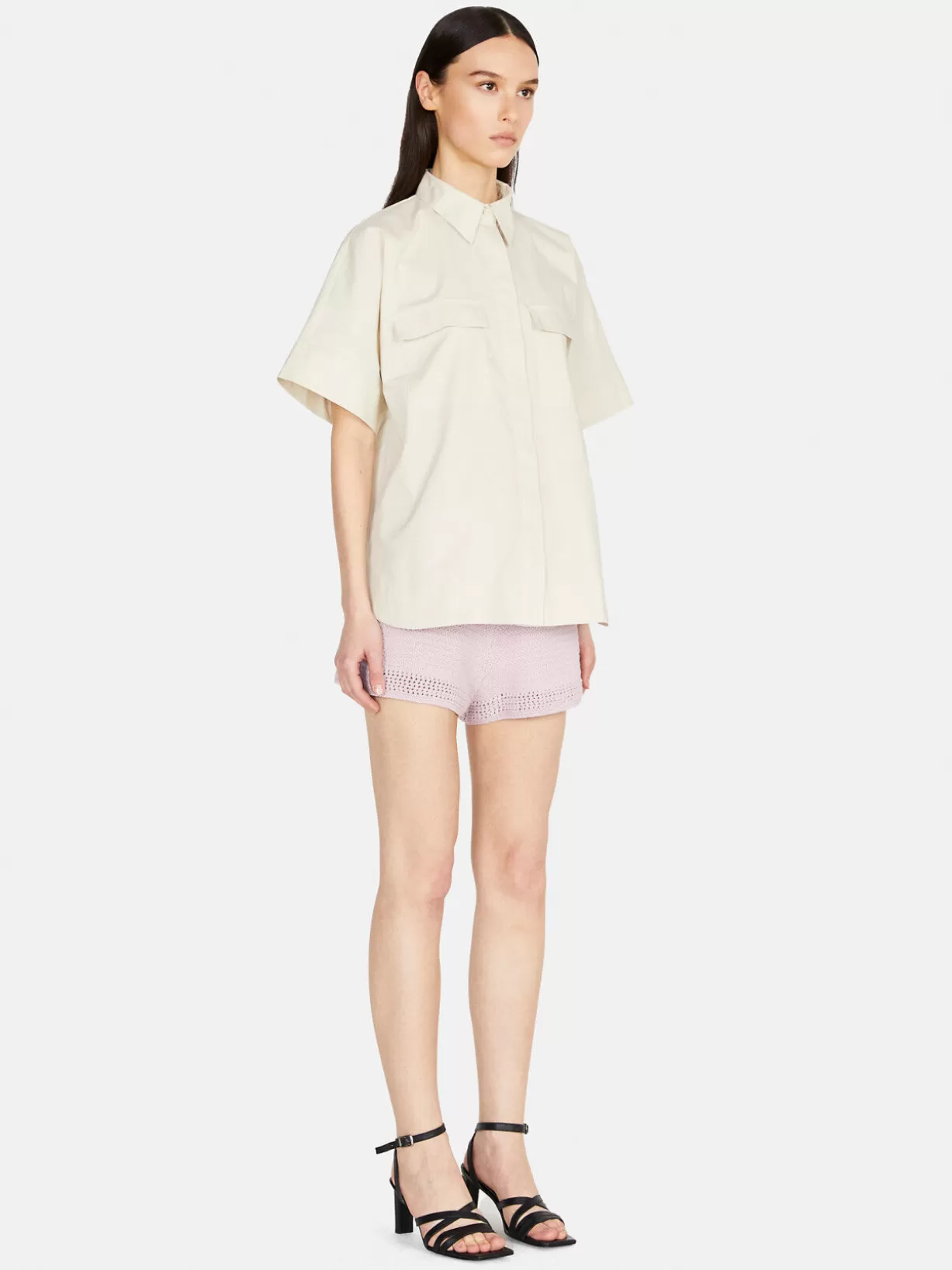 Comfort Fit Shirt With Pockets<Sisley Cheap