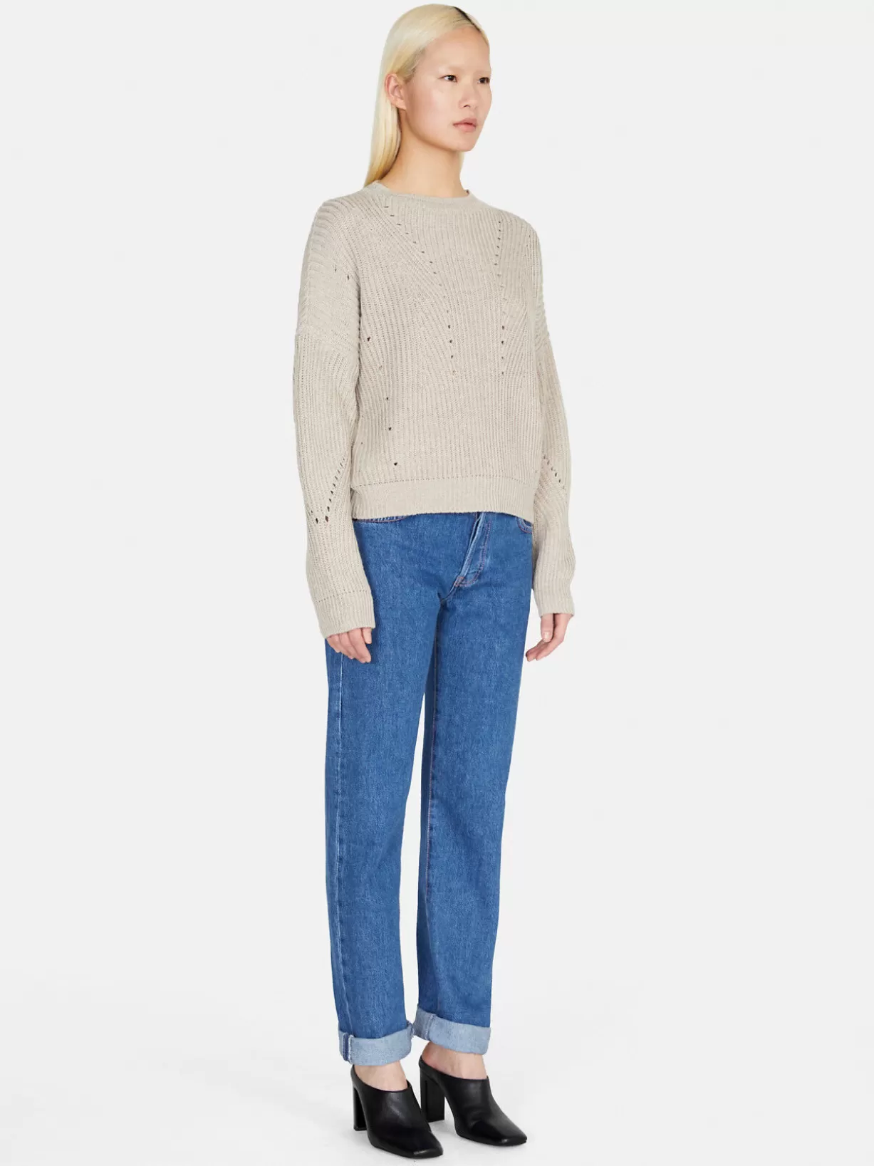 Comfort Fit Sweater<Sisley Cheap