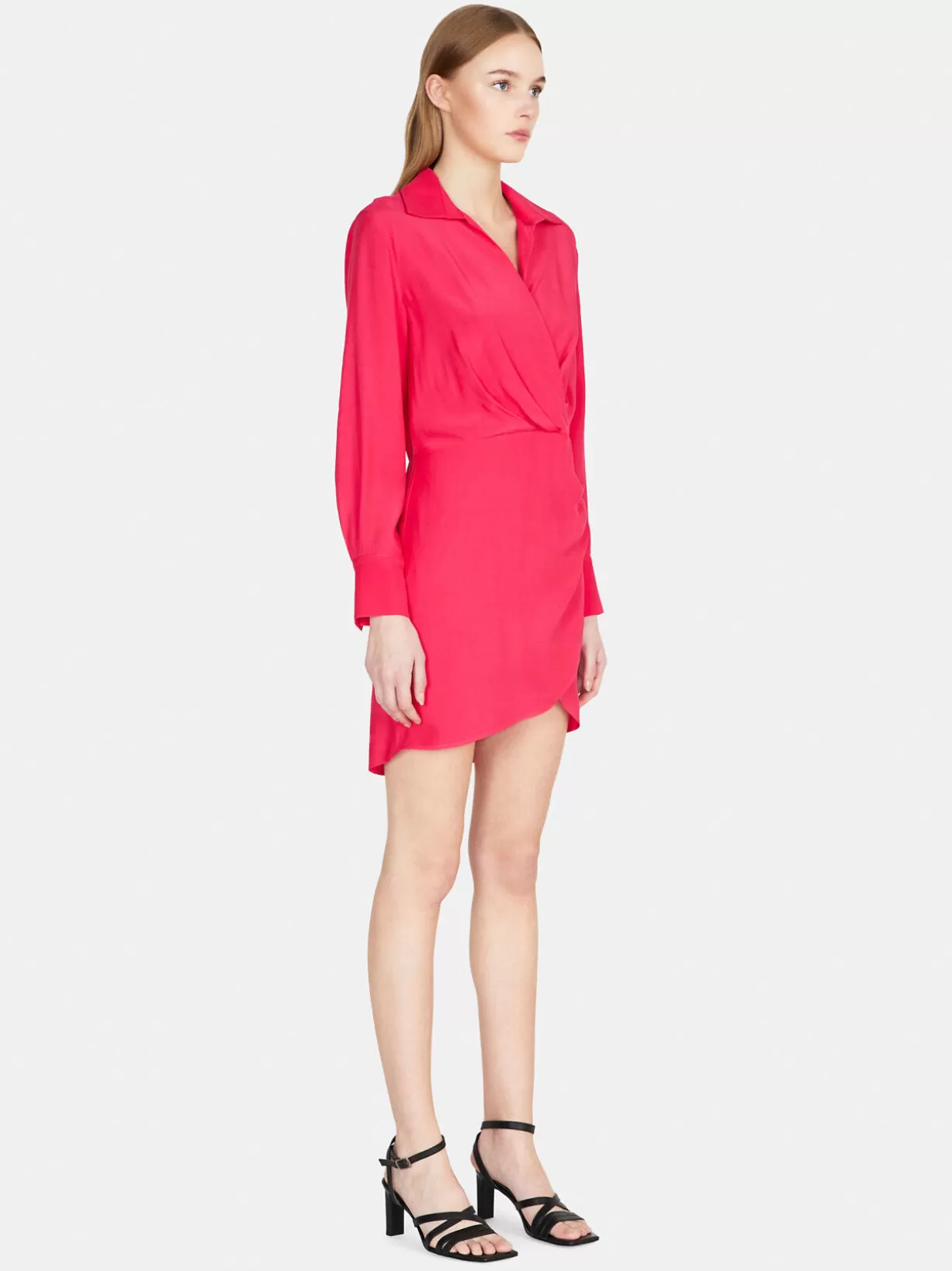 Crisscross Dress With Gathering<Sisley Sale