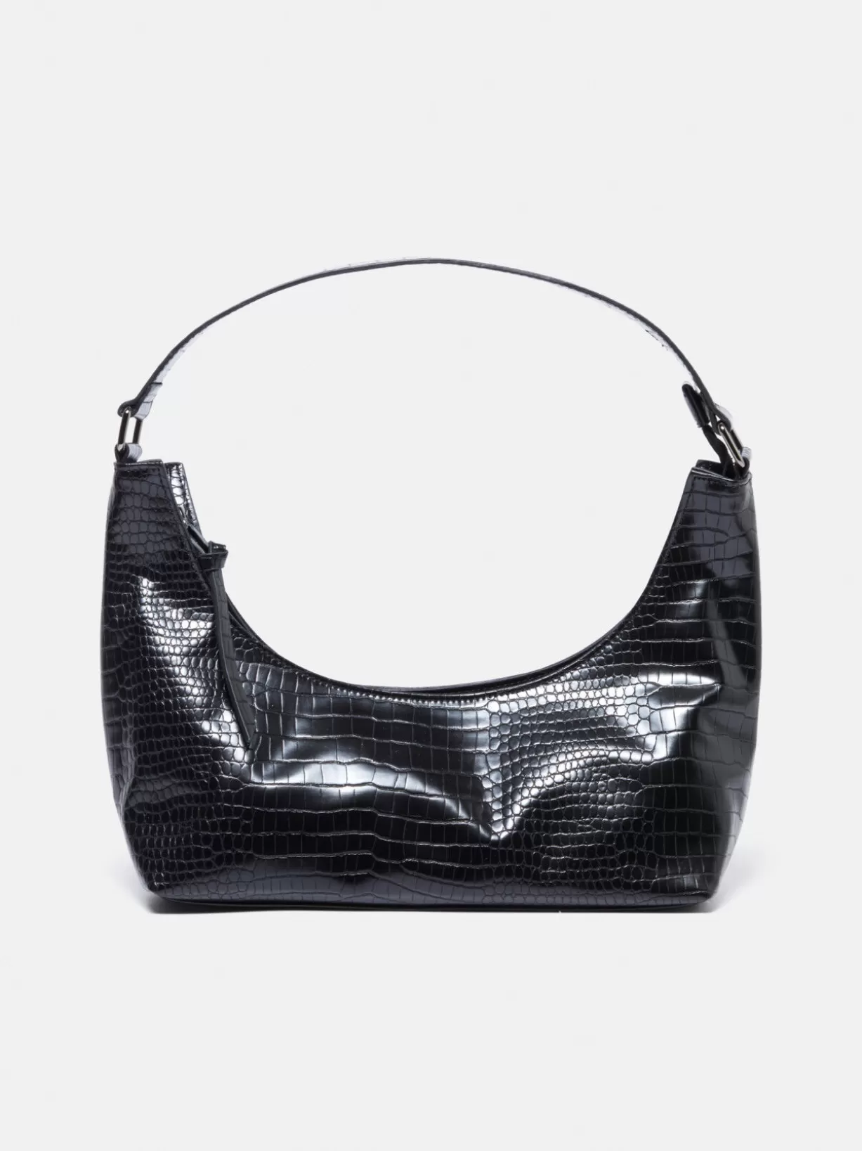 Crocodile Print Baguette Bag<Sisley Cheap