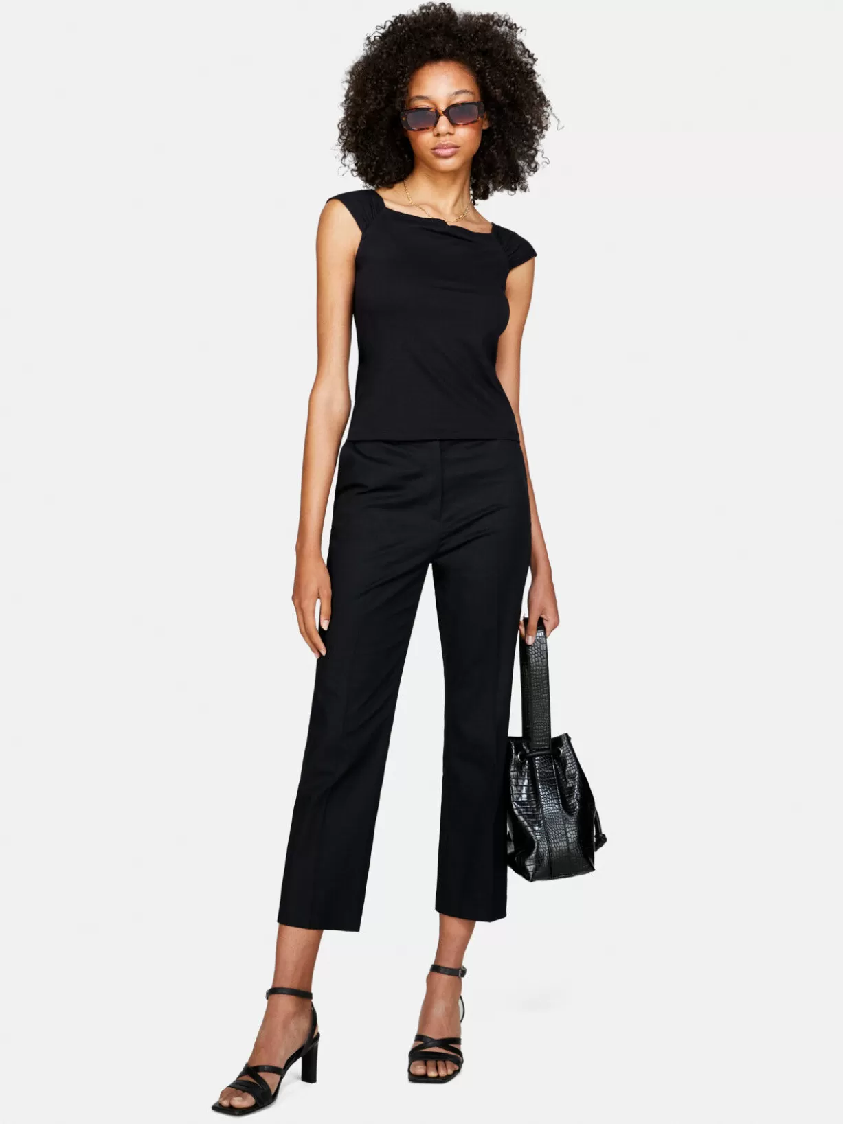 Cropped Trousers<Sisley Clearance