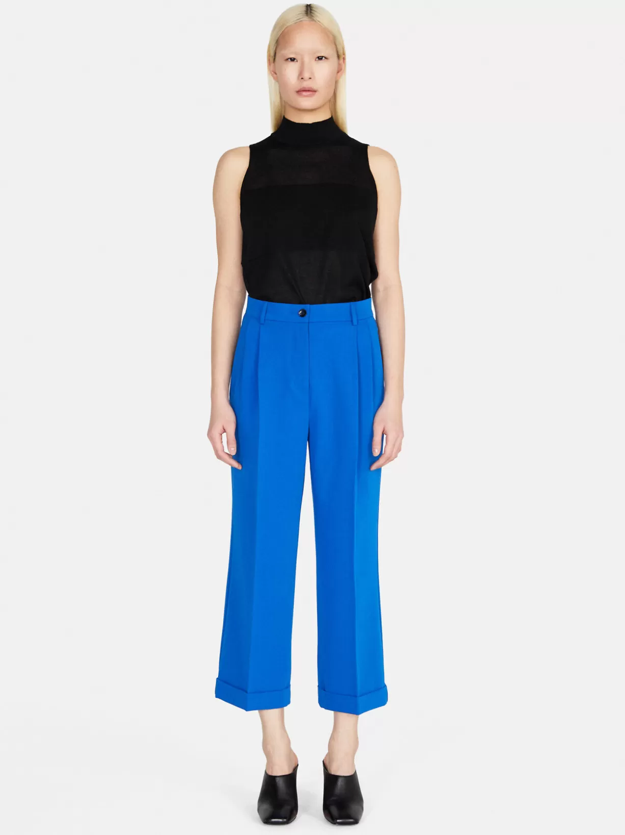 Cropped Trousers With Cuffs<Sisley Best