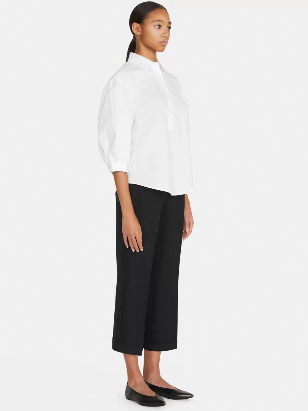 Cropped Trousers With Cuffs<Sisley Best Sale