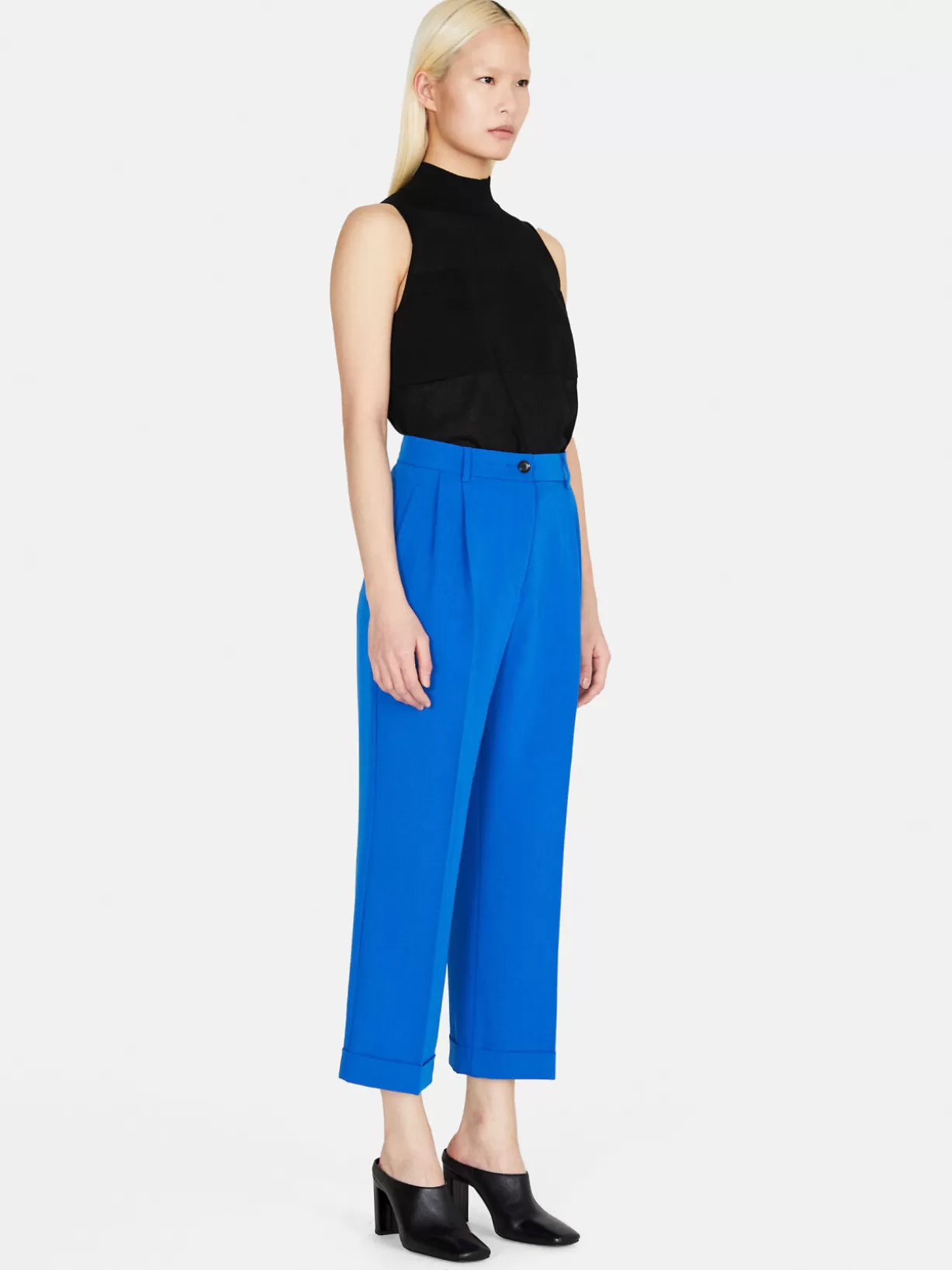 Cropped Trousers With Cuffs<Sisley Best