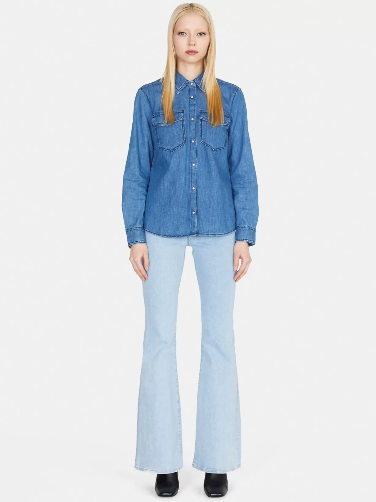 Denim Shirt<Sisley Cheap