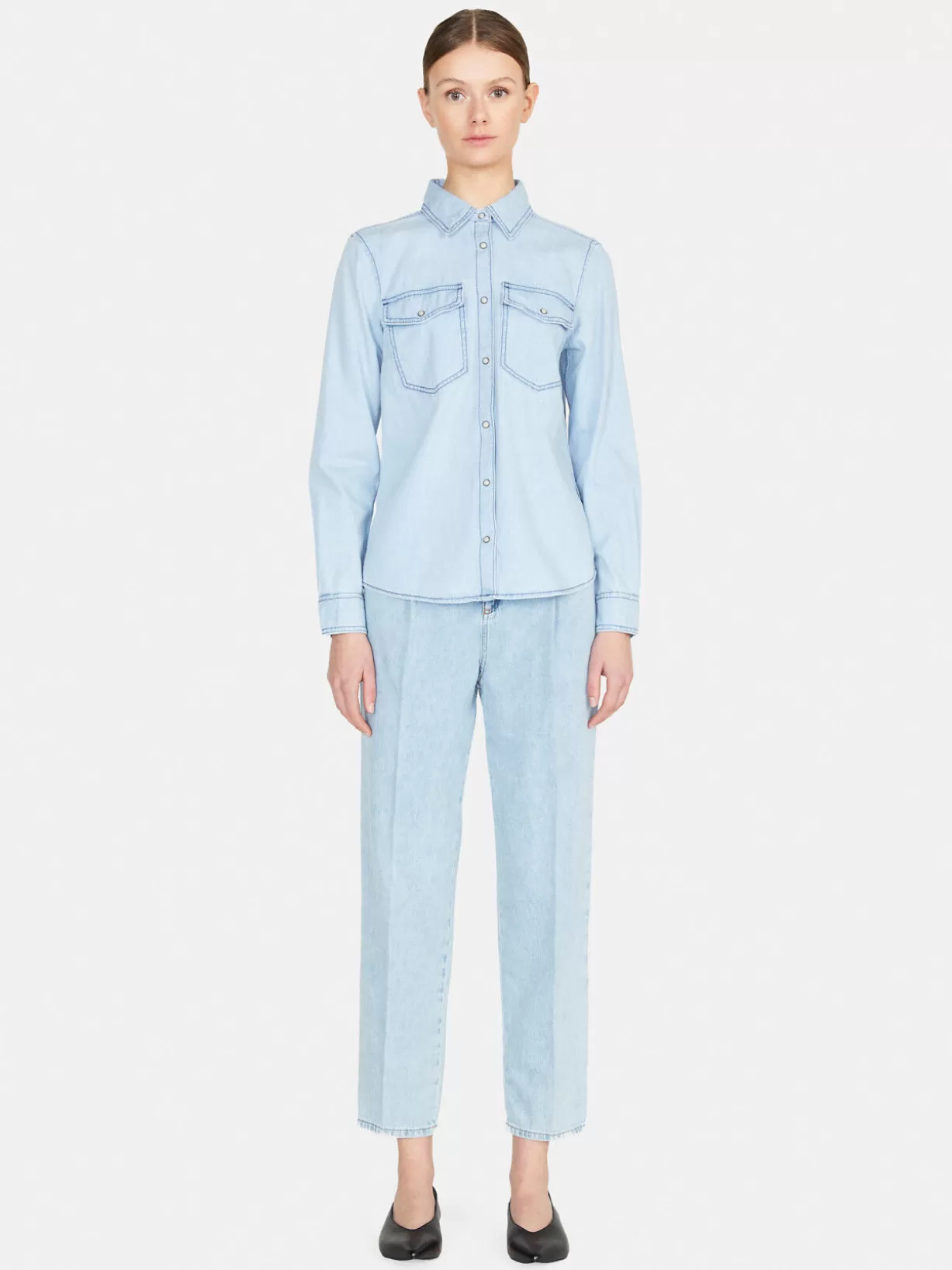 Denim Shirt<Sisley Discount