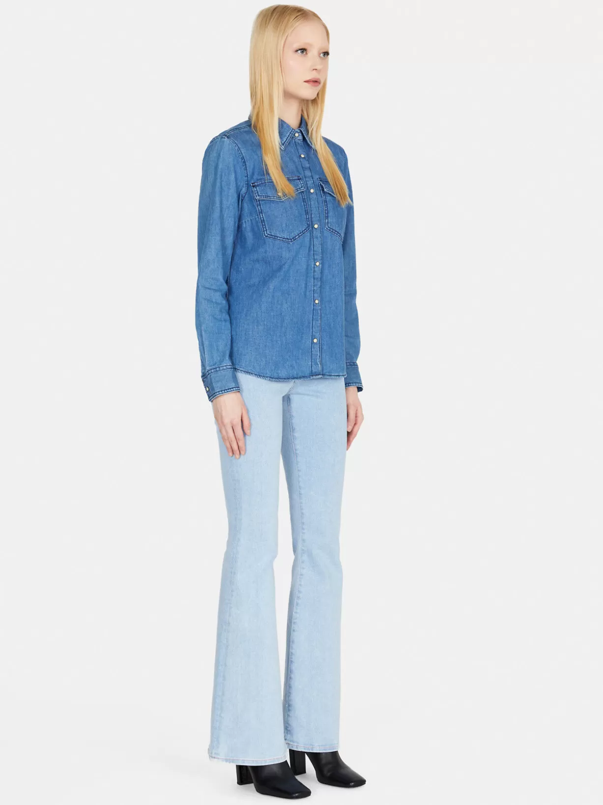 Denim Shirt<Sisley Cheap