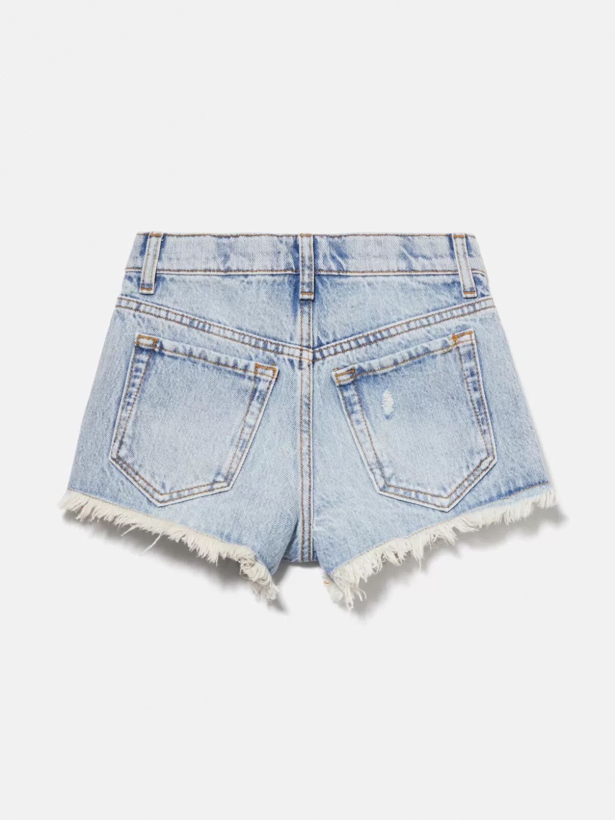 Denim Shorts With Studs<Sisley New