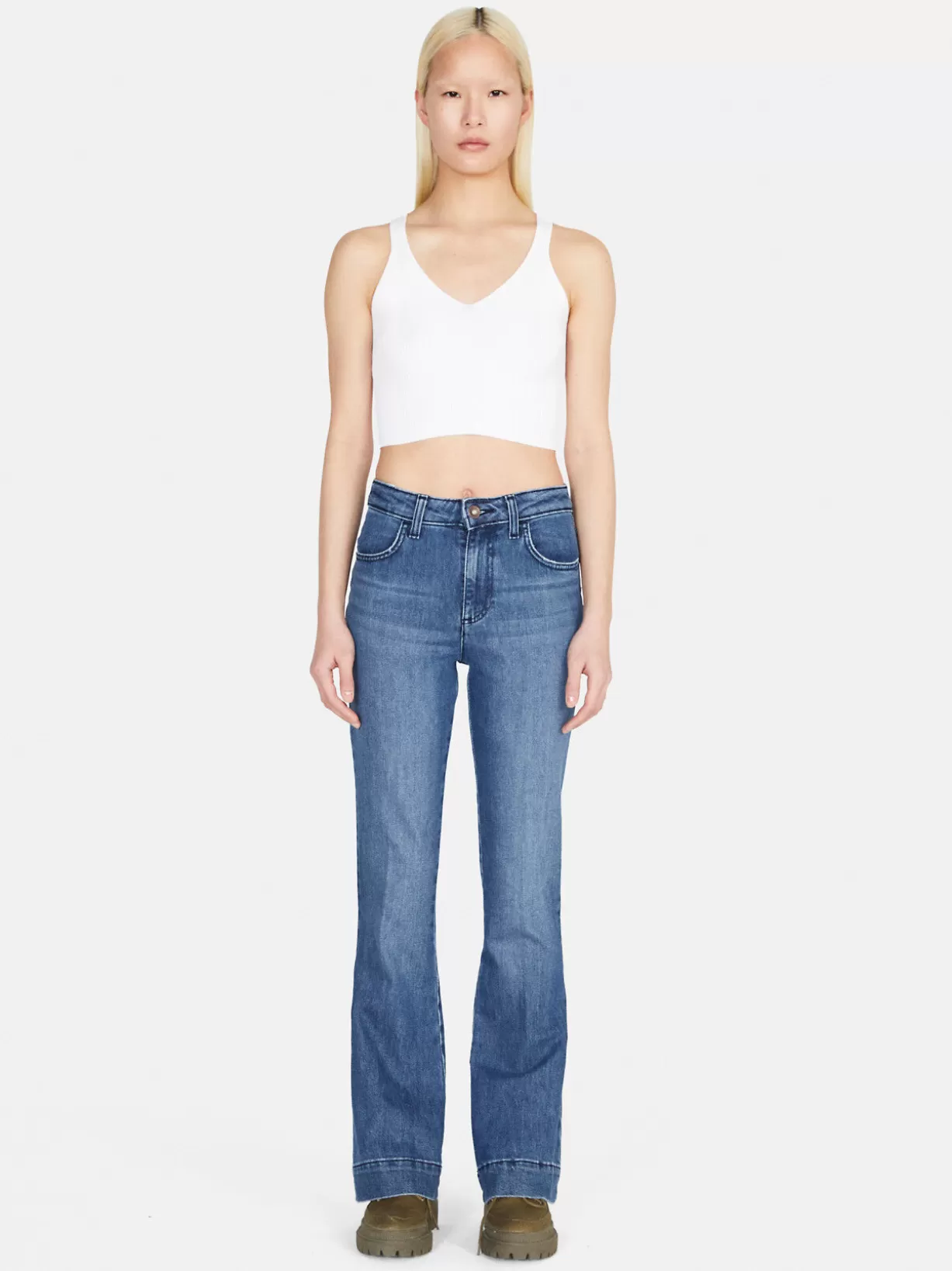 Flare Fit Cannes Jeans<Sisley Clearance