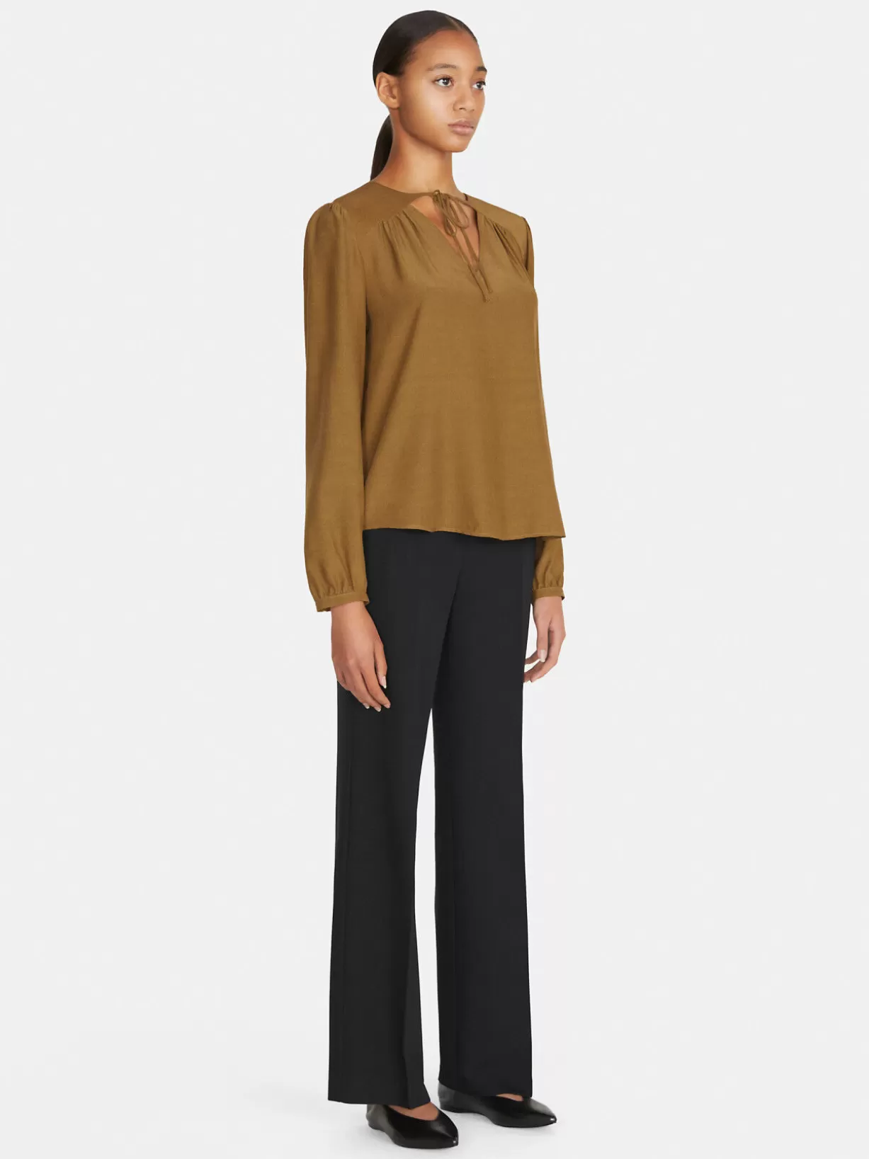 Flare Fit Trousers<Sisley Cheap