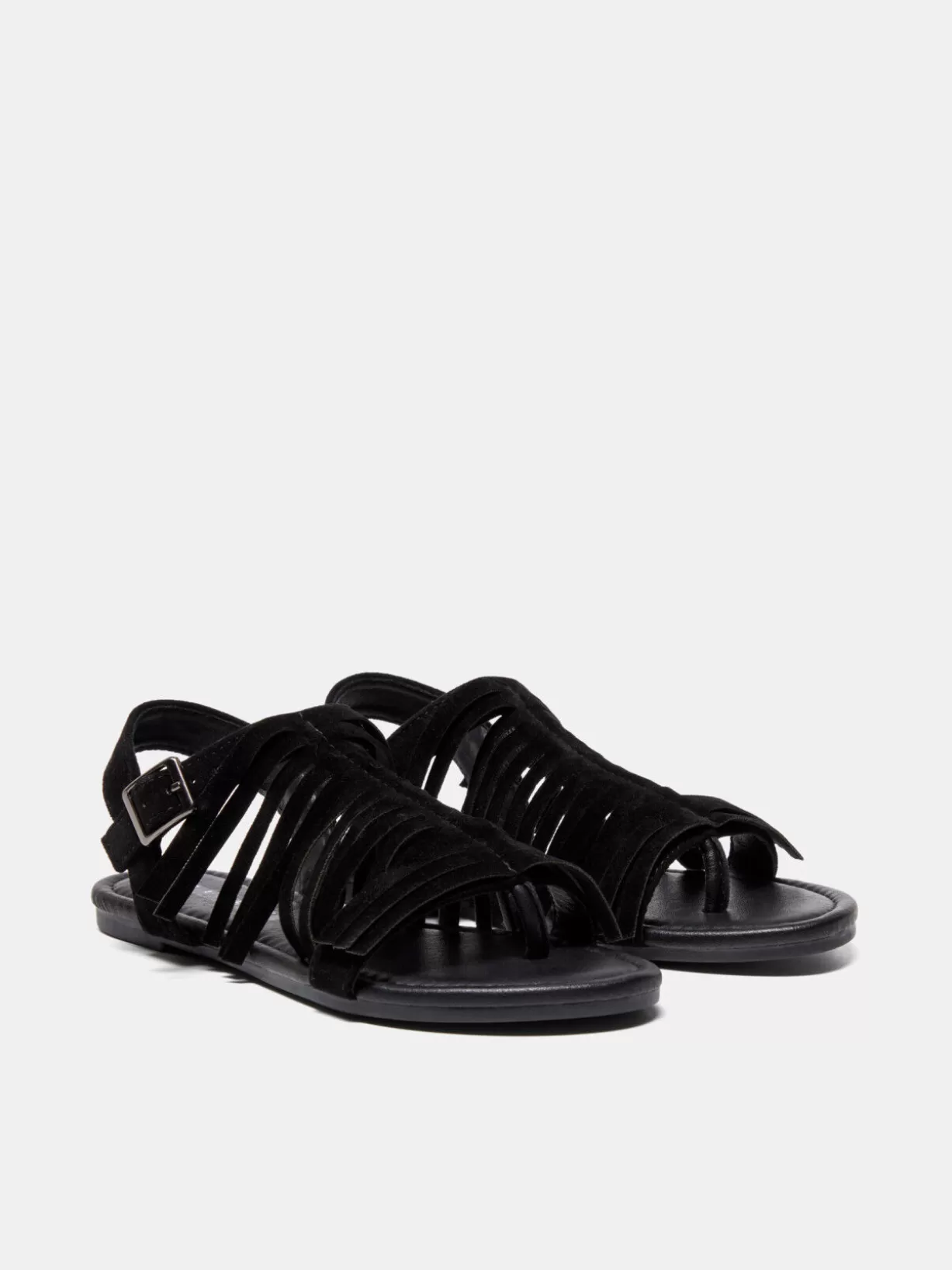 Flat Sandals With Fringe<Sisley Cheap