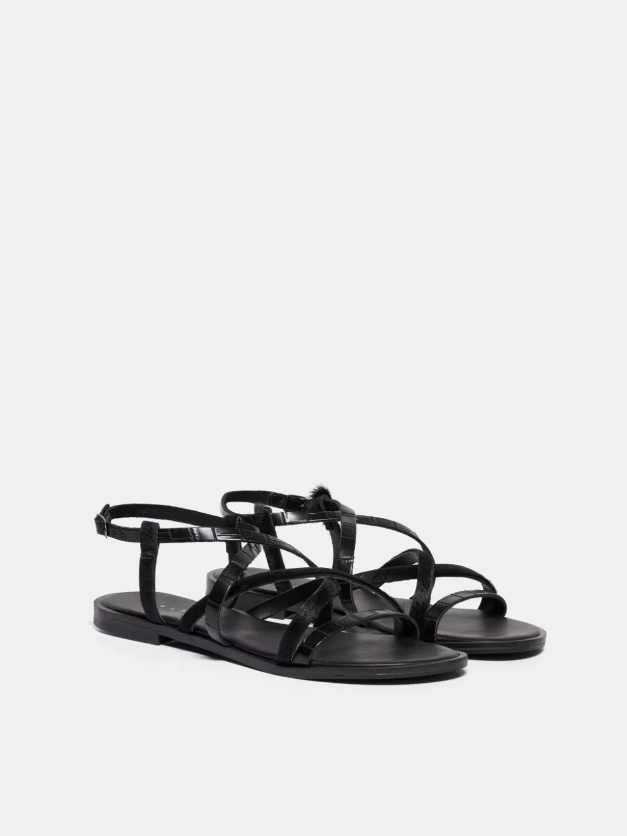 Flat Sandals With Strap<Sisley Flash Sale