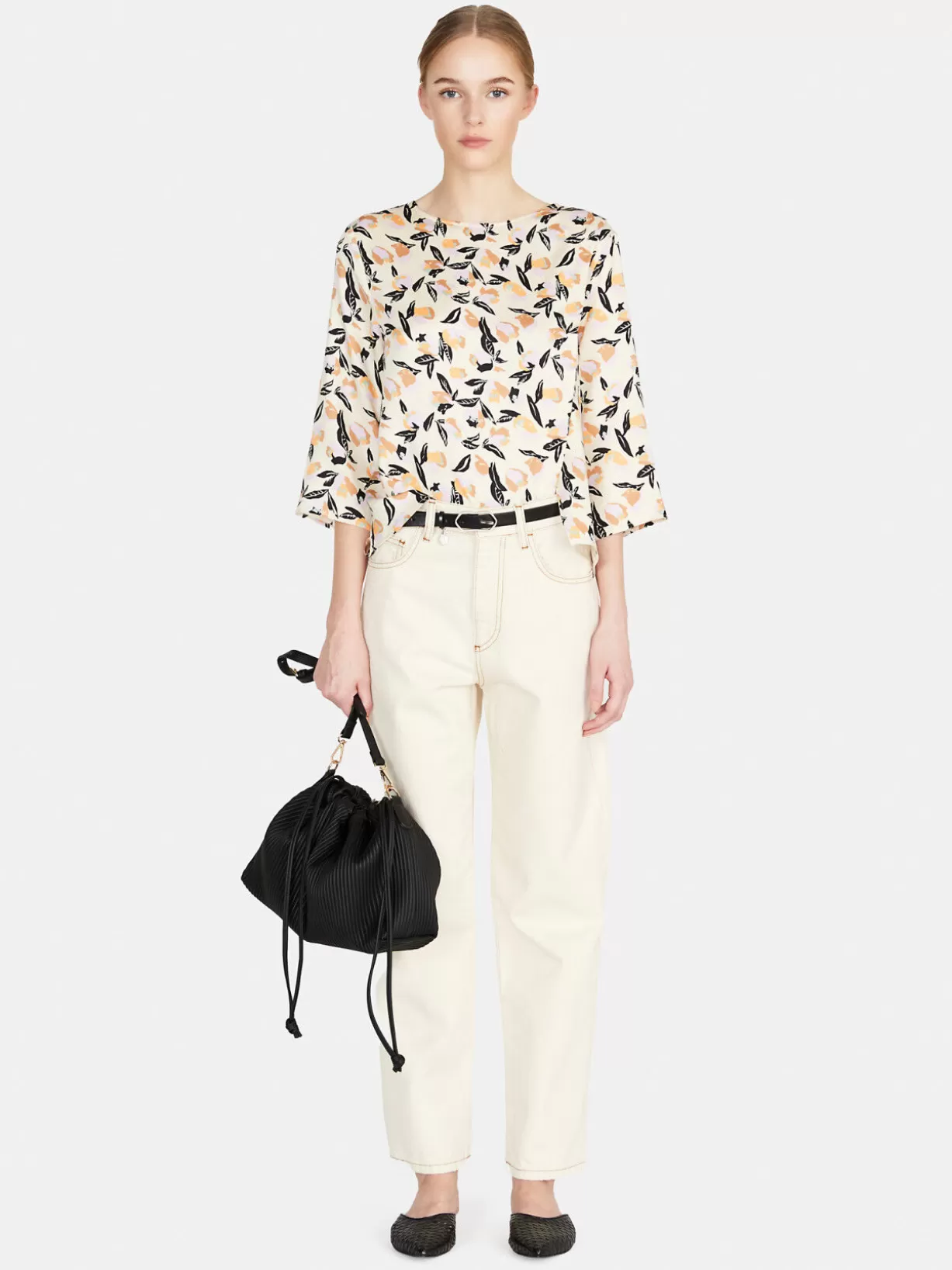 Floral Blouse<Sisley Shop