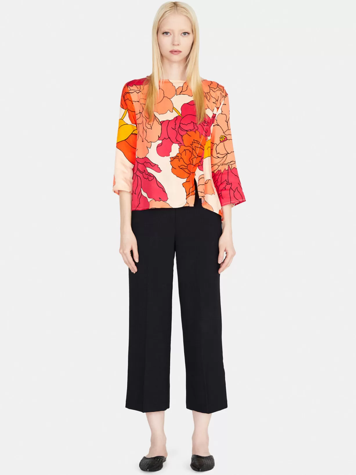 Floral Blouse<Sisley Fashion