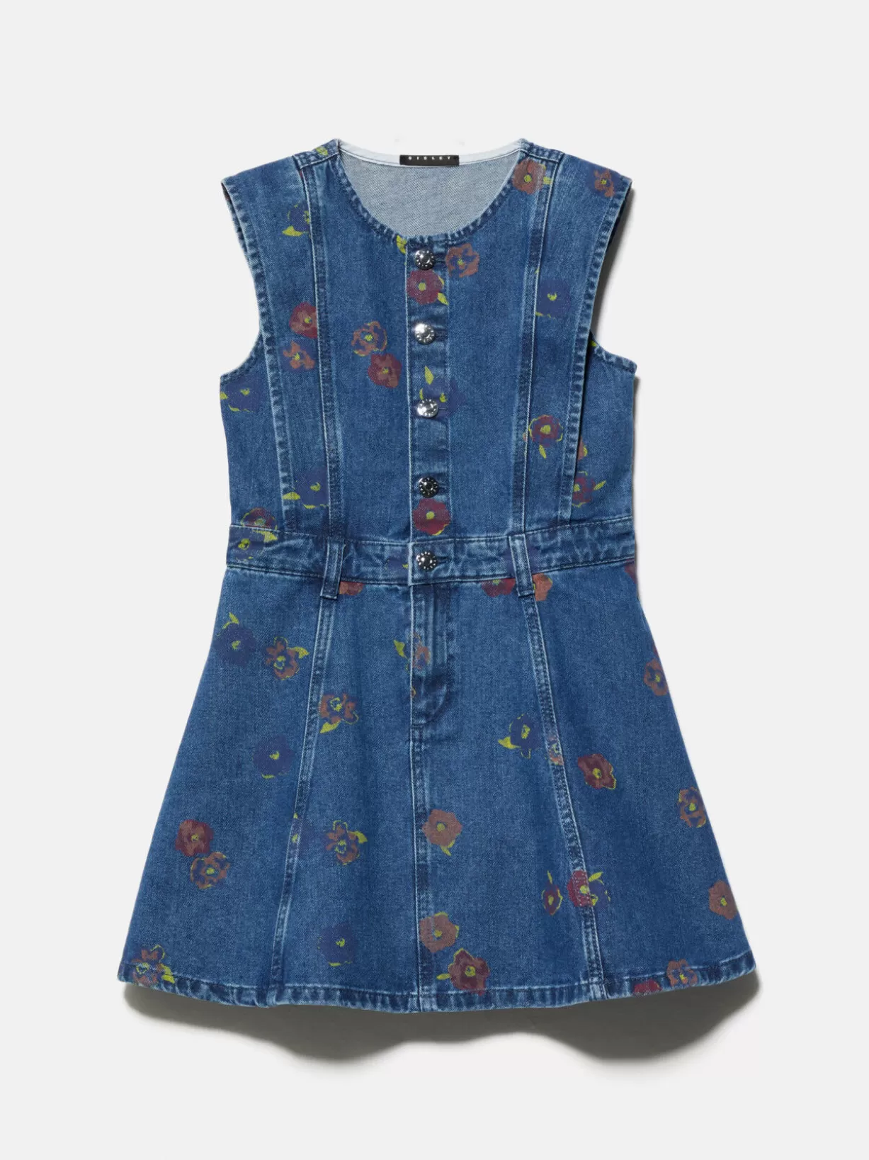 Floral Denim Dress<Sisley Online