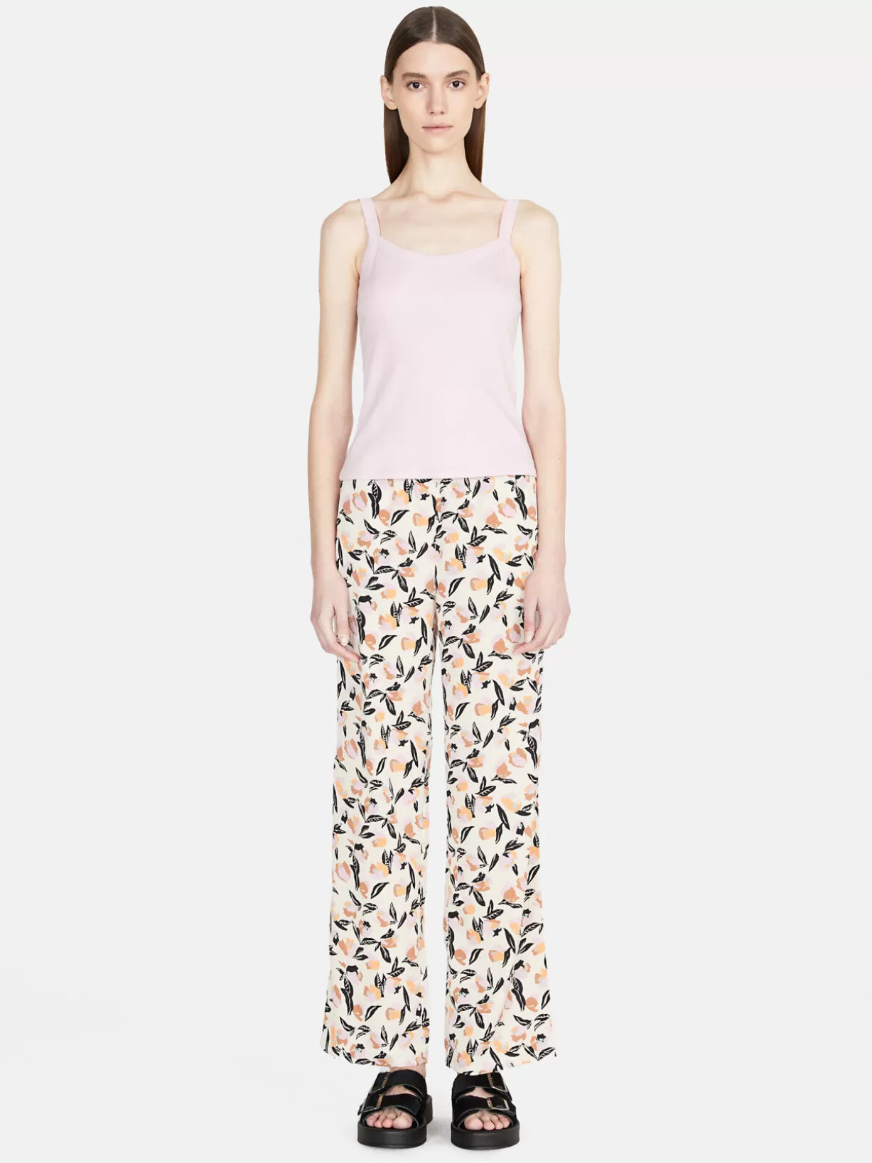 Floral Trousers<Sisley Shop