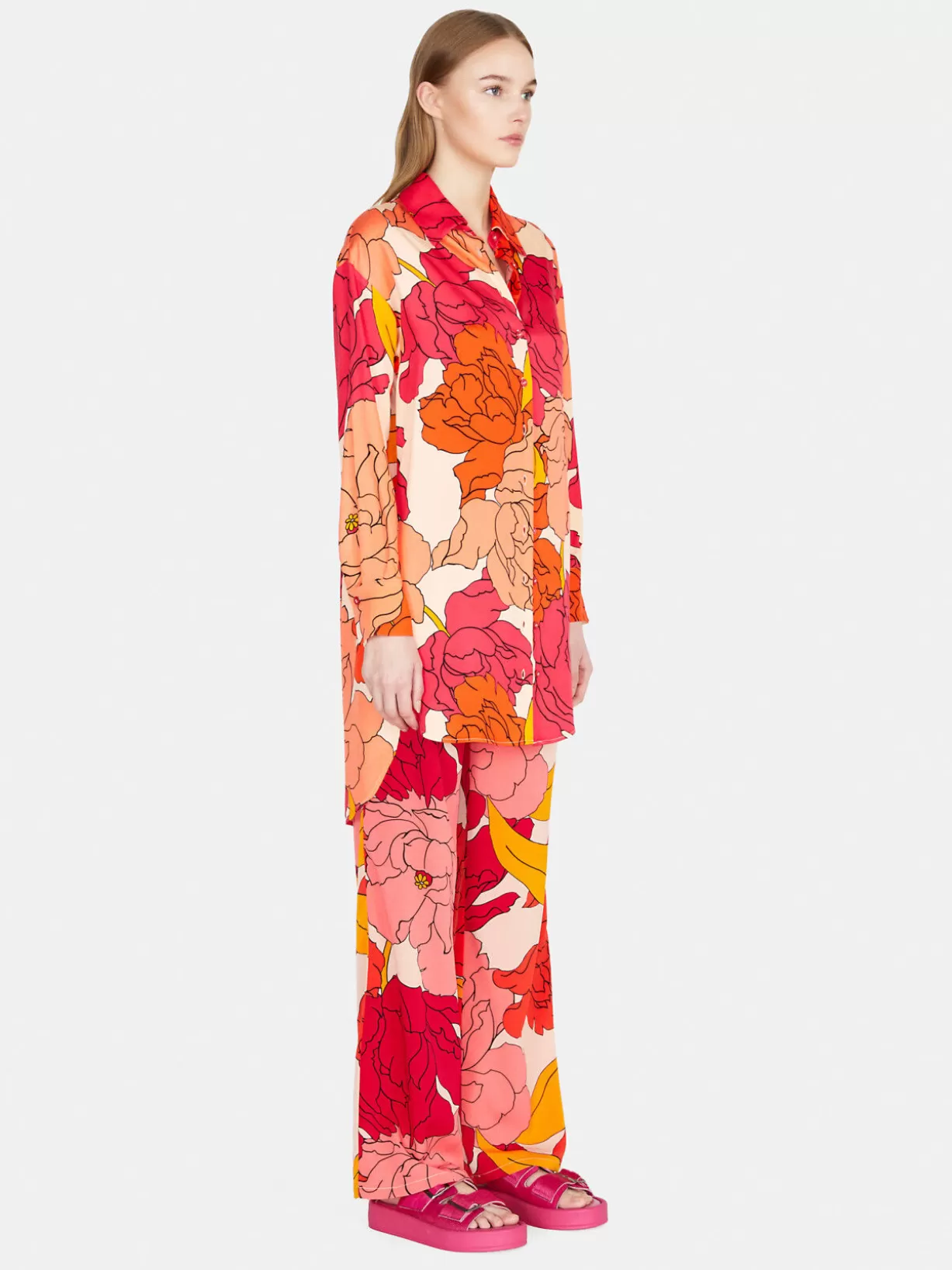 Floral Trousers<Sisley Best Sale