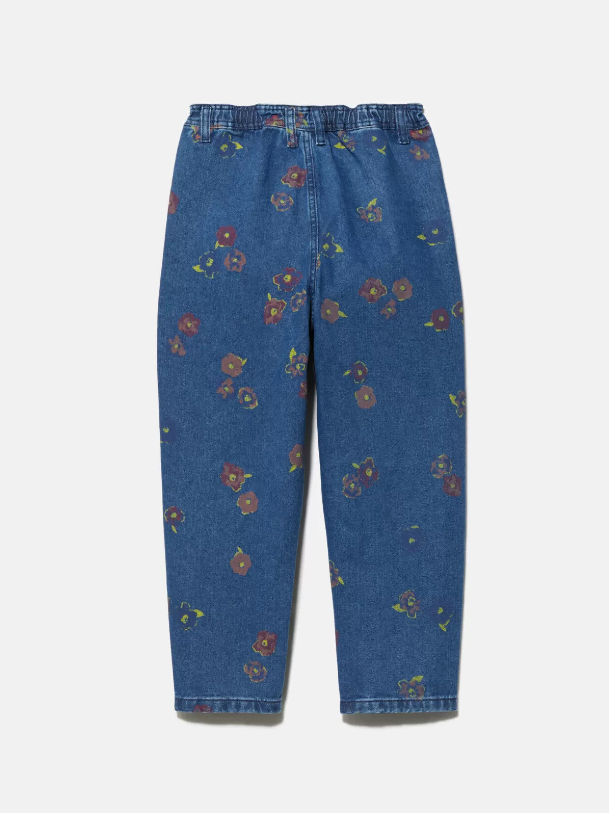 High-Waisted Floral Jeans<Sisley Store