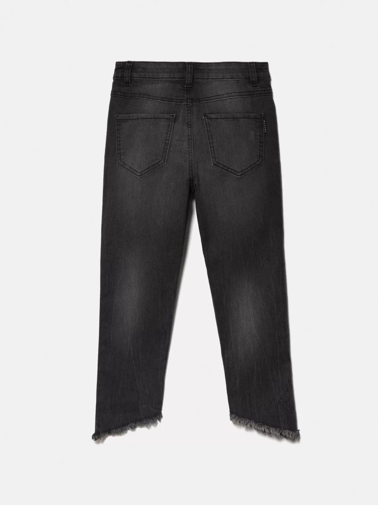 High-Waisted Jeans With Rips<Sisley Best Sale