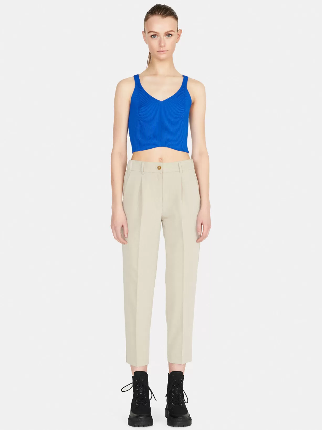 High-Waisted Pants<Sisley New