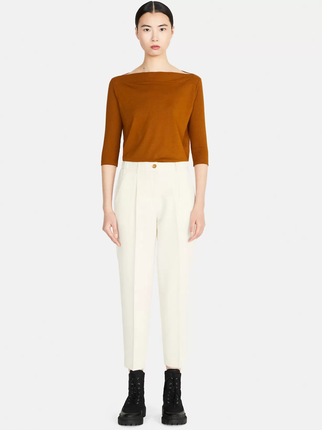 High-Waisted Pants<Sisley Hot