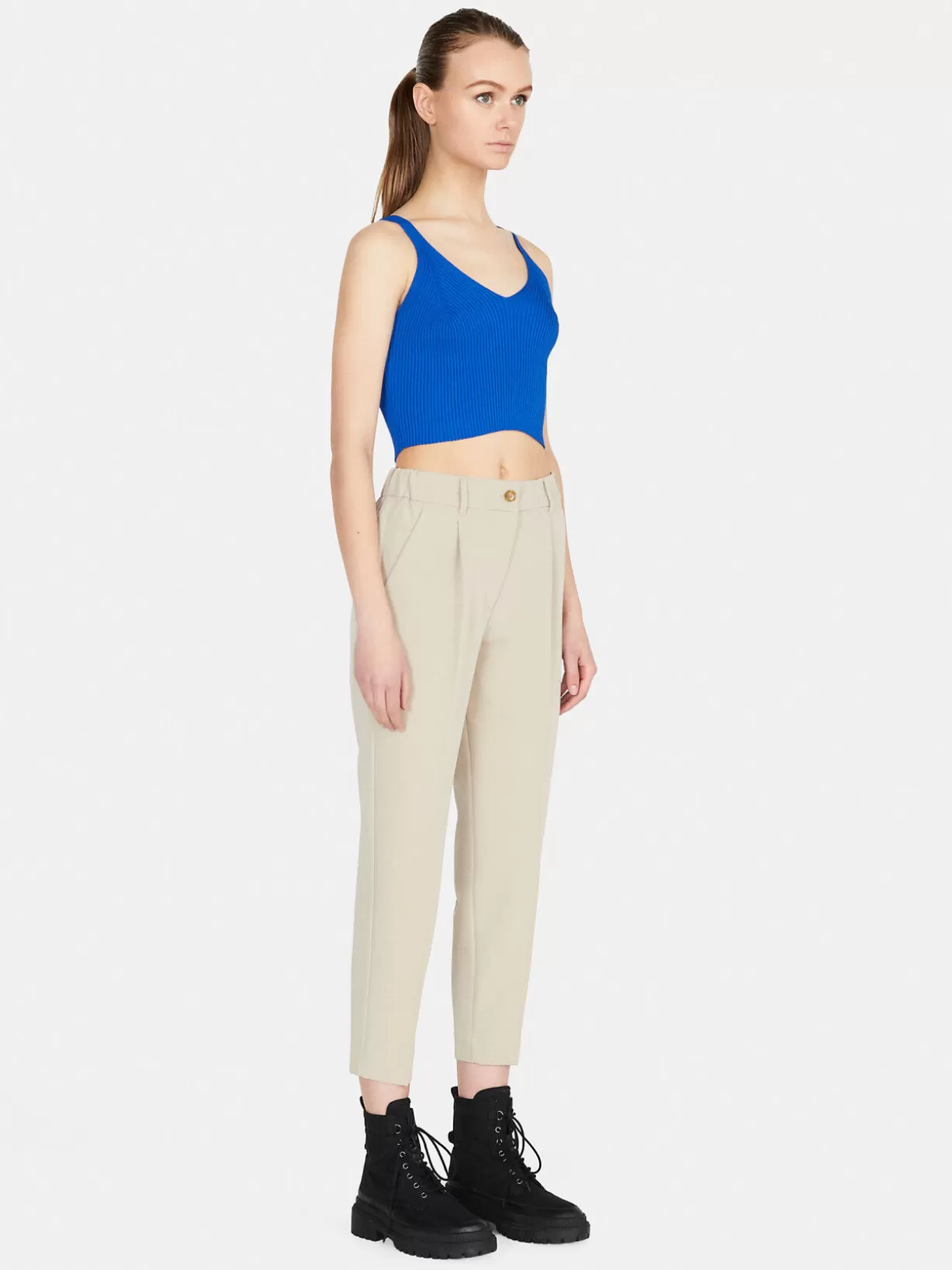 High-Waisted Pants<Sisley New