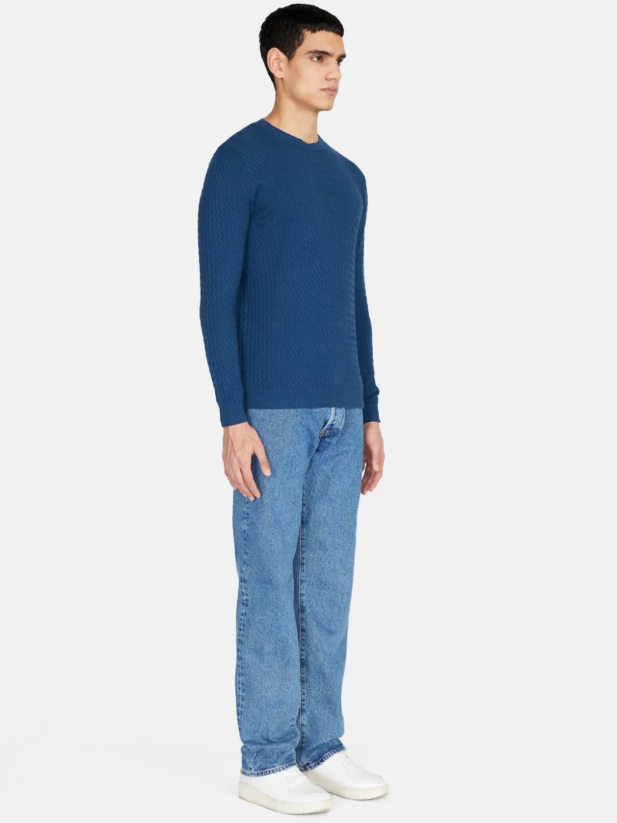 Knit Crew Neck Sweater<Sisley Cheap