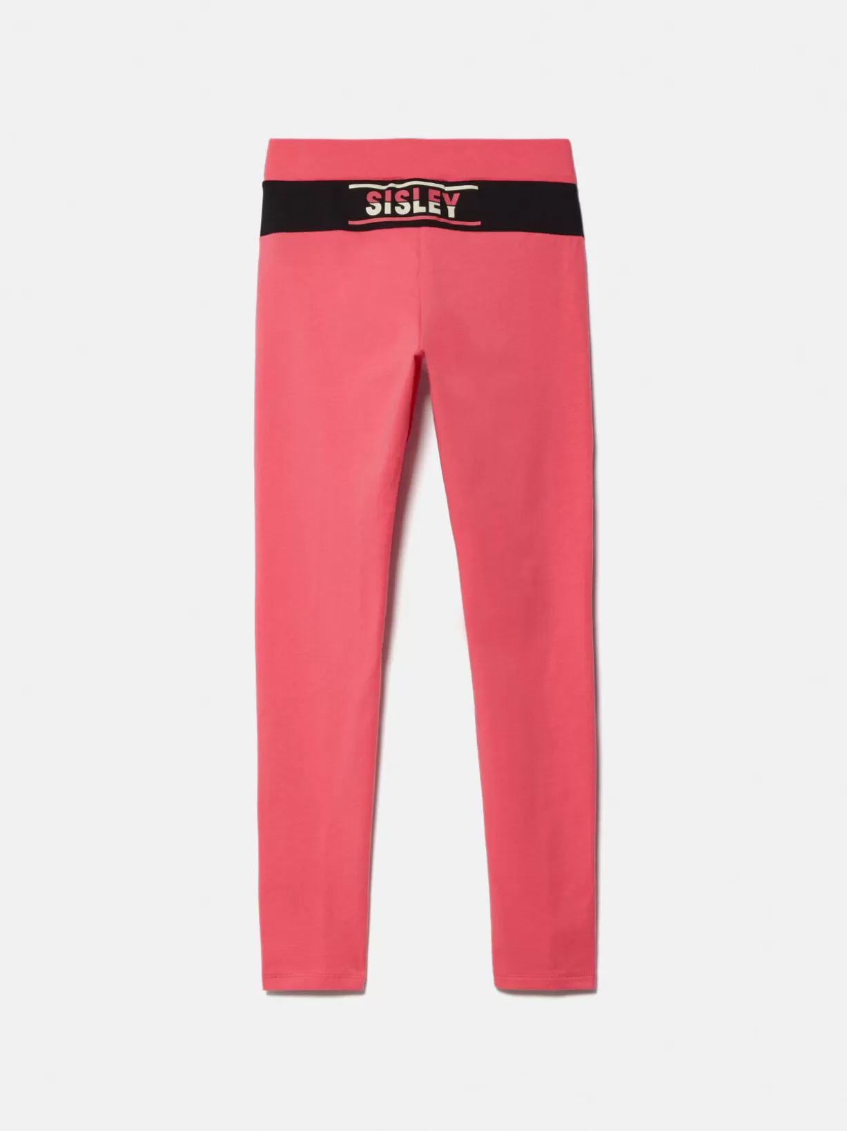 Leggings With Band And Logo<Sisley Sale