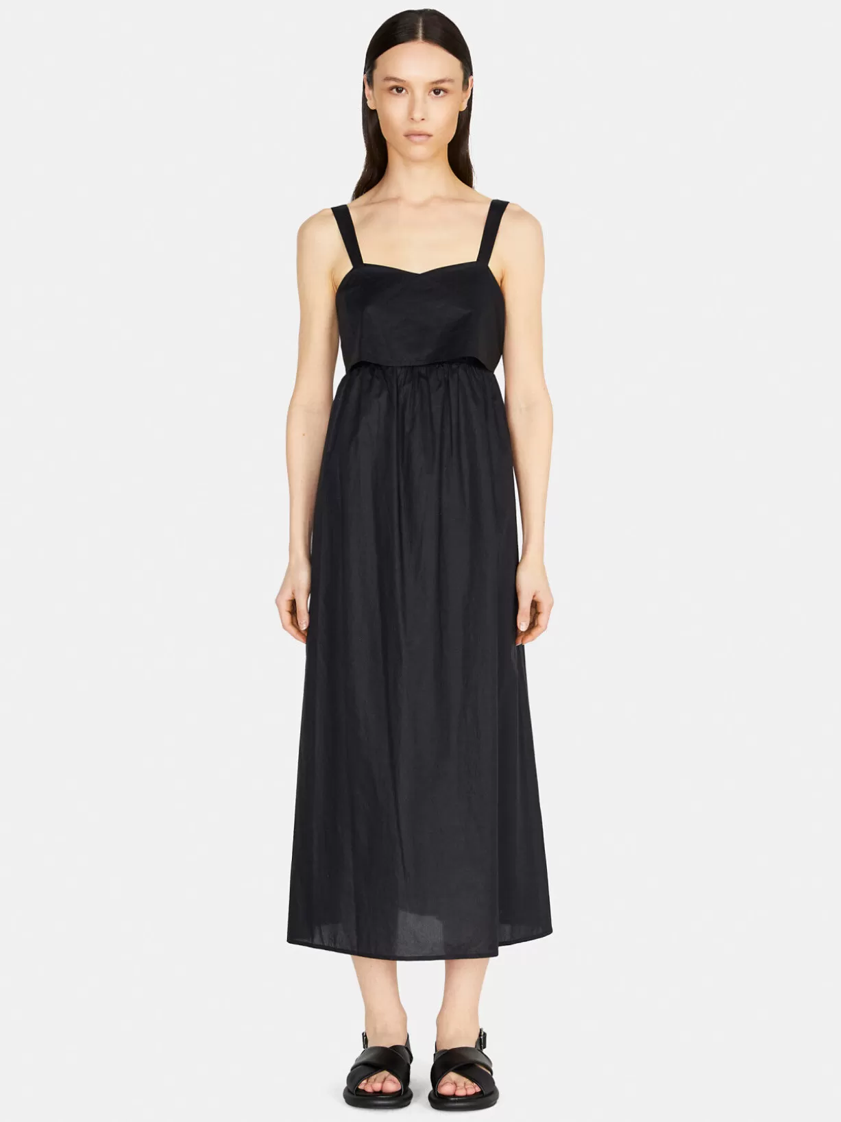 Long Dress With Bow<Sisley Best Sale