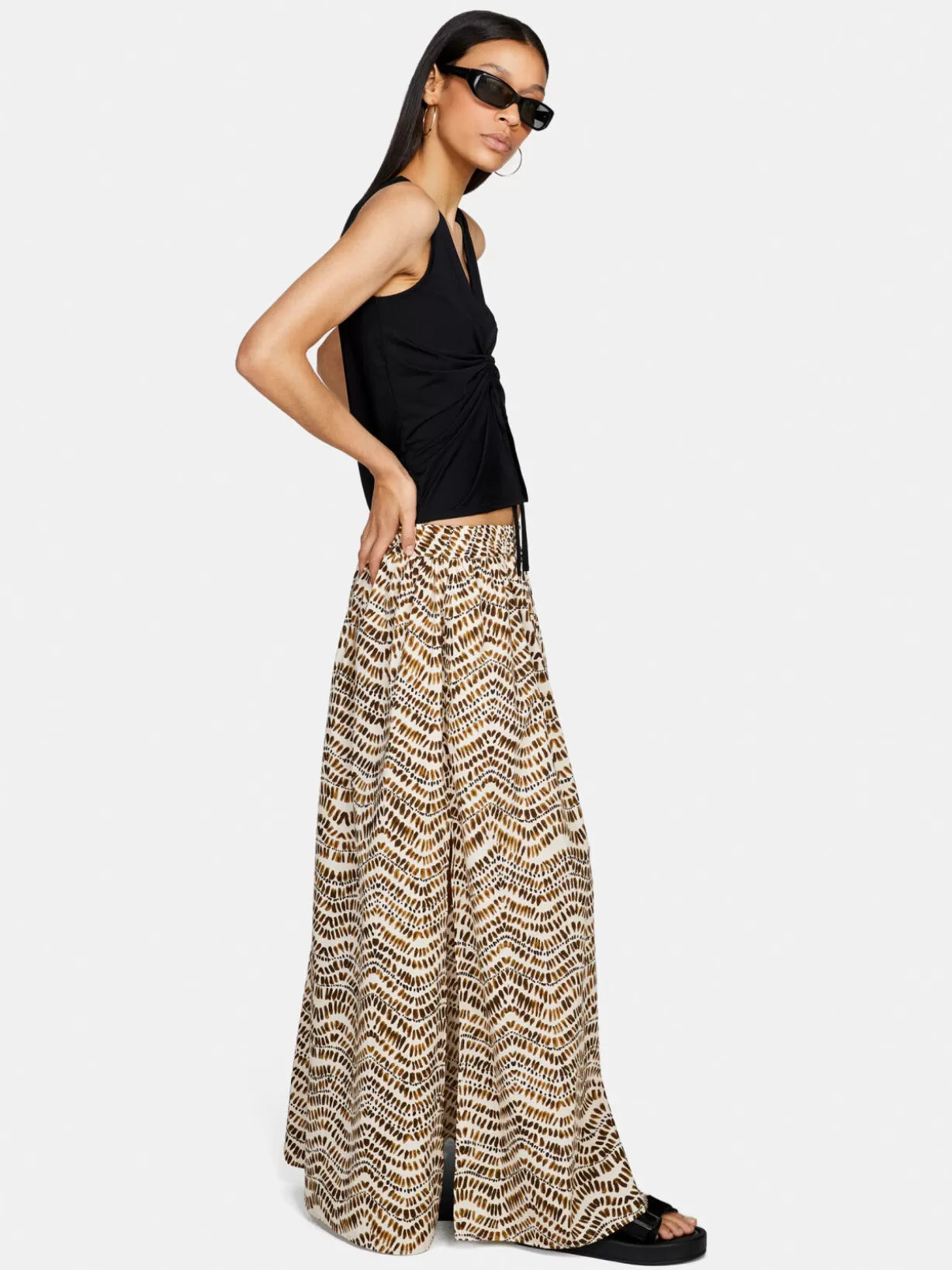 Long Printed Skirt<Sisley Best