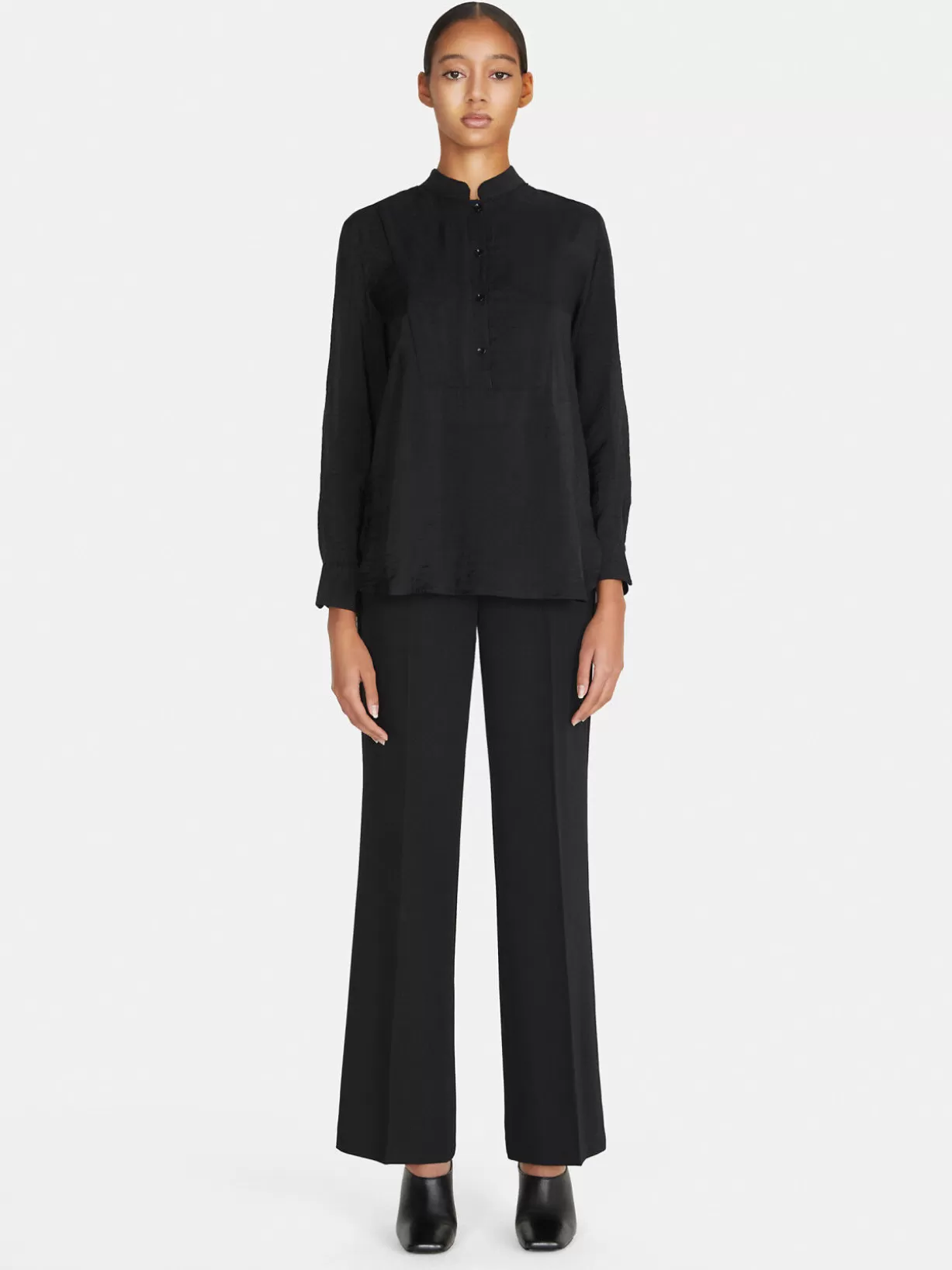 Long Shirt In Organza<Sisley Flash Sale