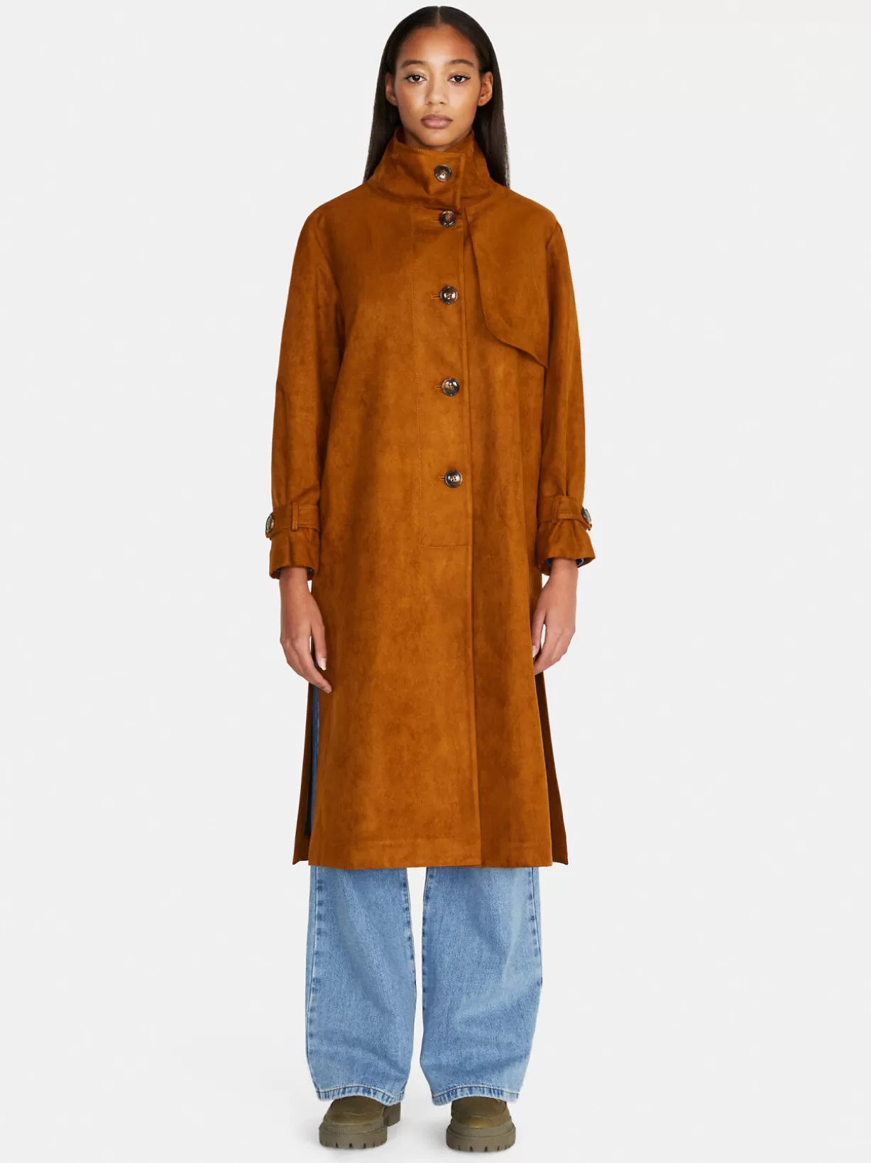 Long Trench Coat With Belt<Sisley Store