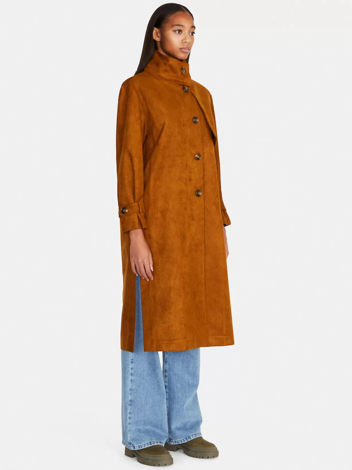 Long Trench Coat With Belt<Sisley Store