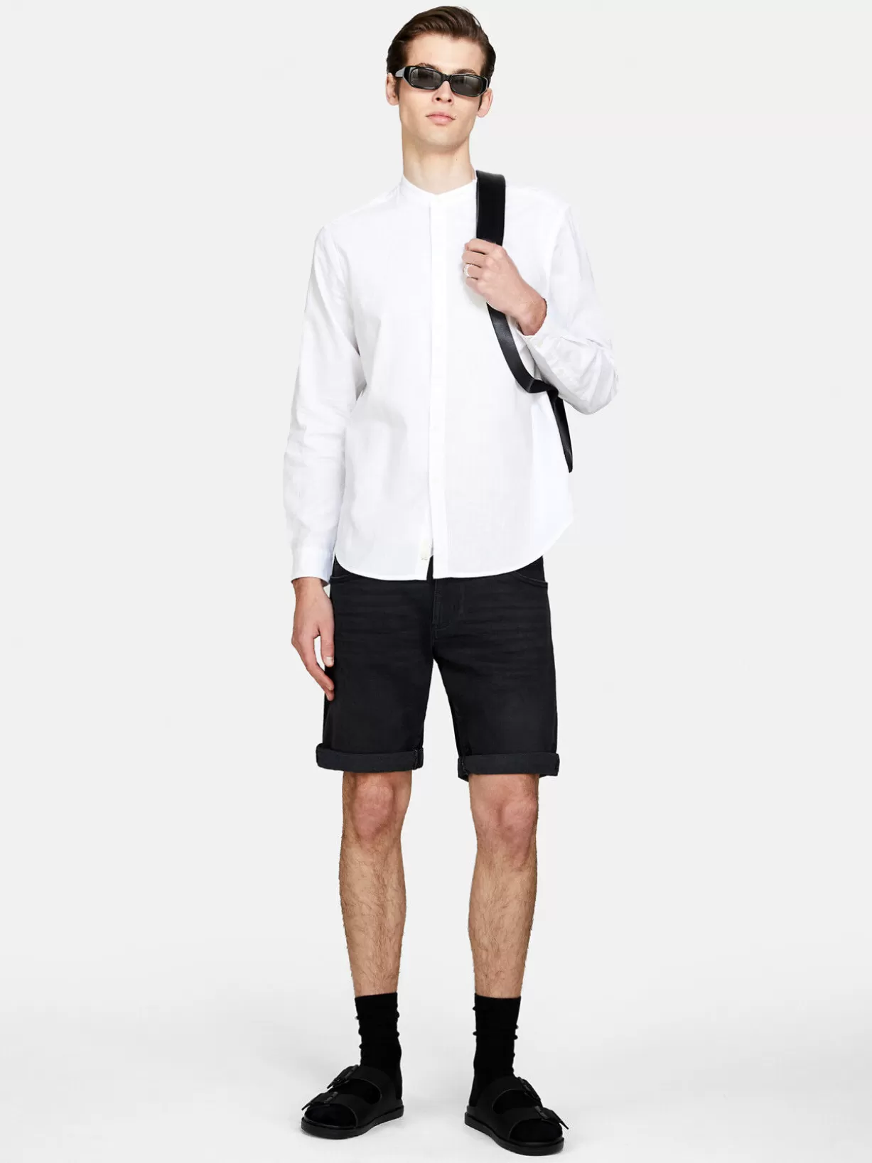 Mandarin Collar Shirt<Sisley Online