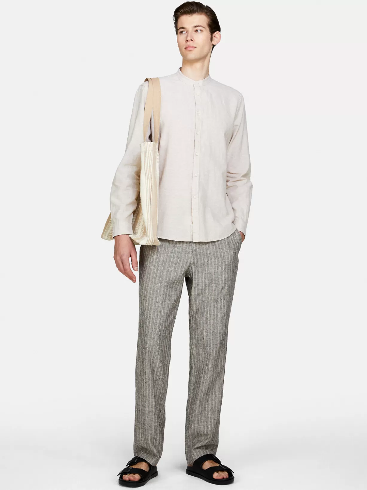 Mandarin Collar Shirt<Sisley Online