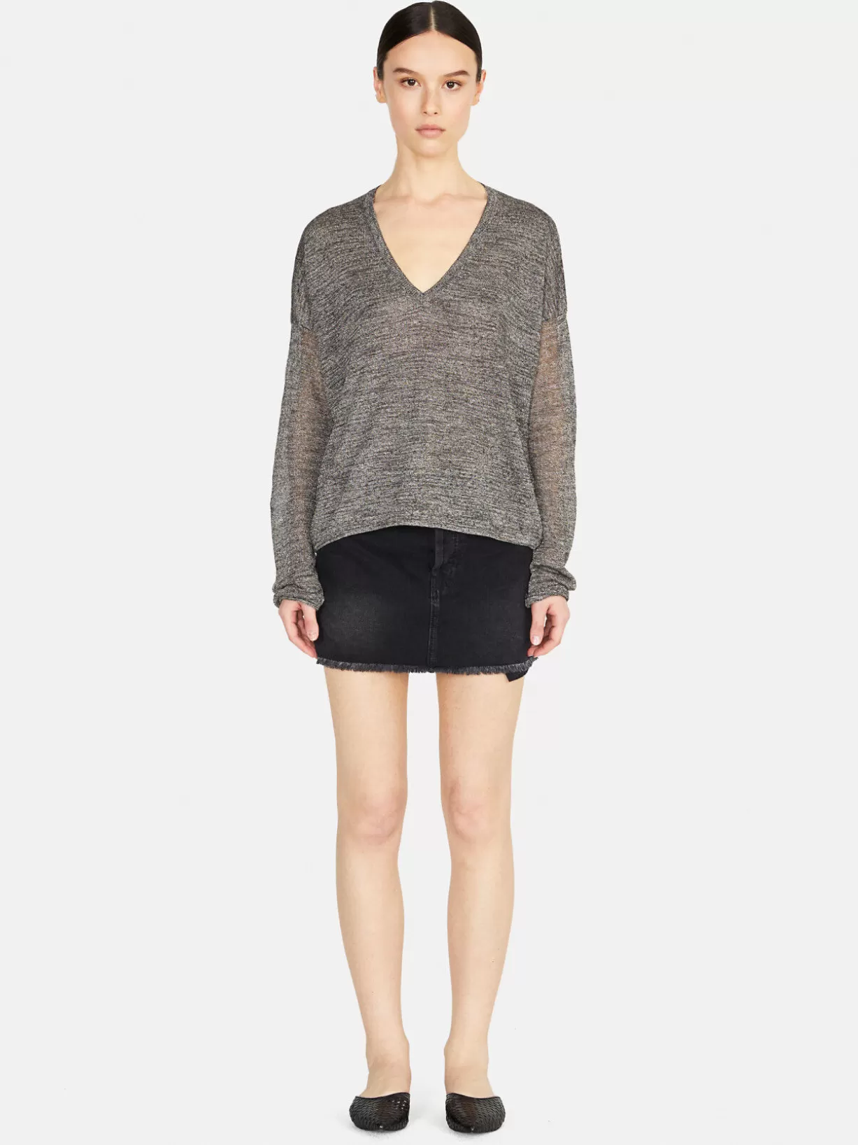 Marl Sweater<Sisley Cheap