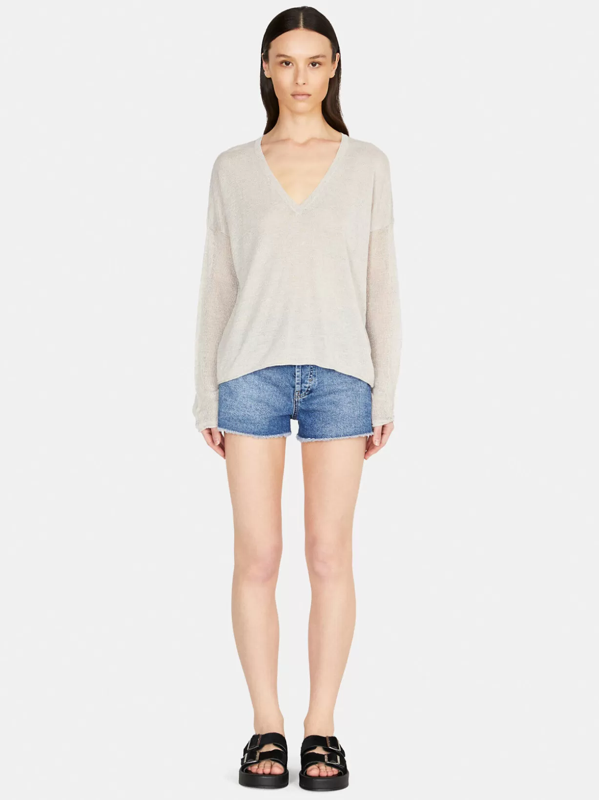 Marl Sweater<Sisley Cheap